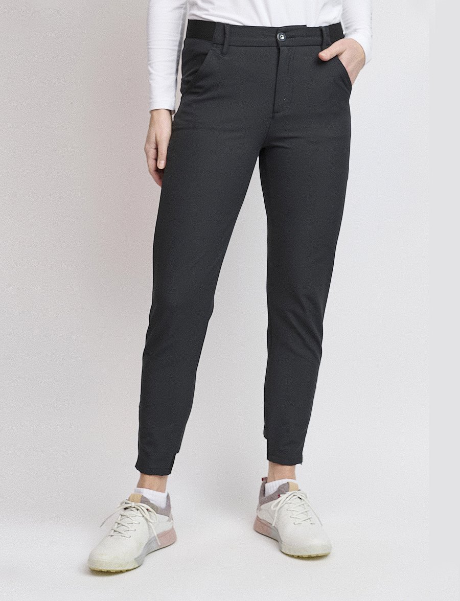 BACKTEE - Ladies Sports Pants - golfhosen - black - 0