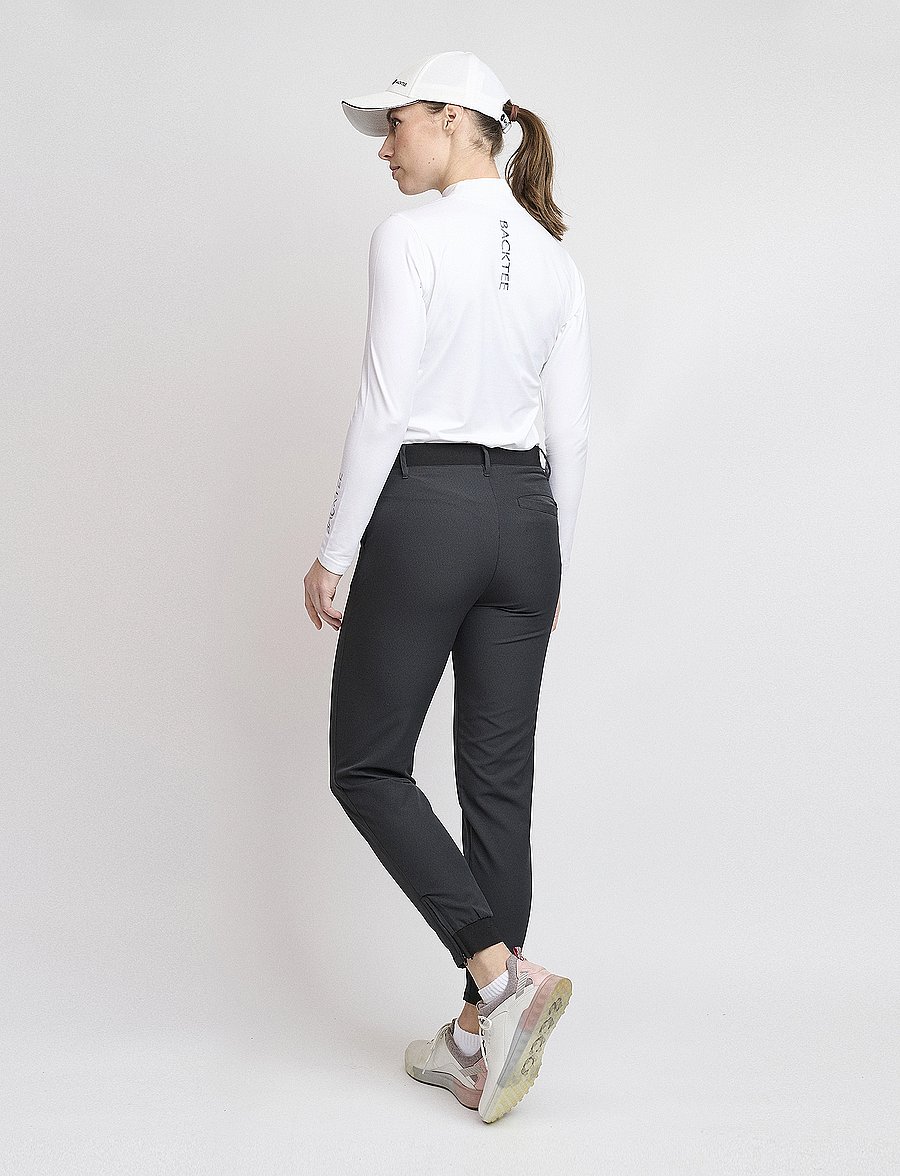 BACKTEE - Ladies Sports Pants - golfhosen - black - 2