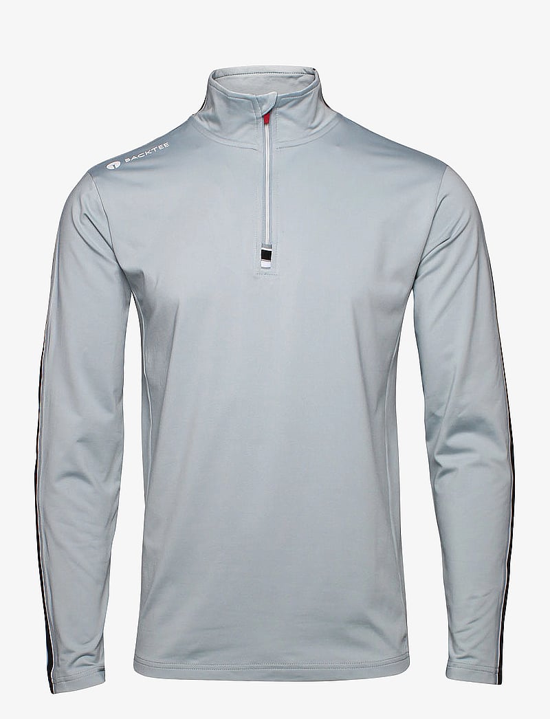 BACKTEE - Mens Sporty Baselayer - termoundertrøjer - slate - 1