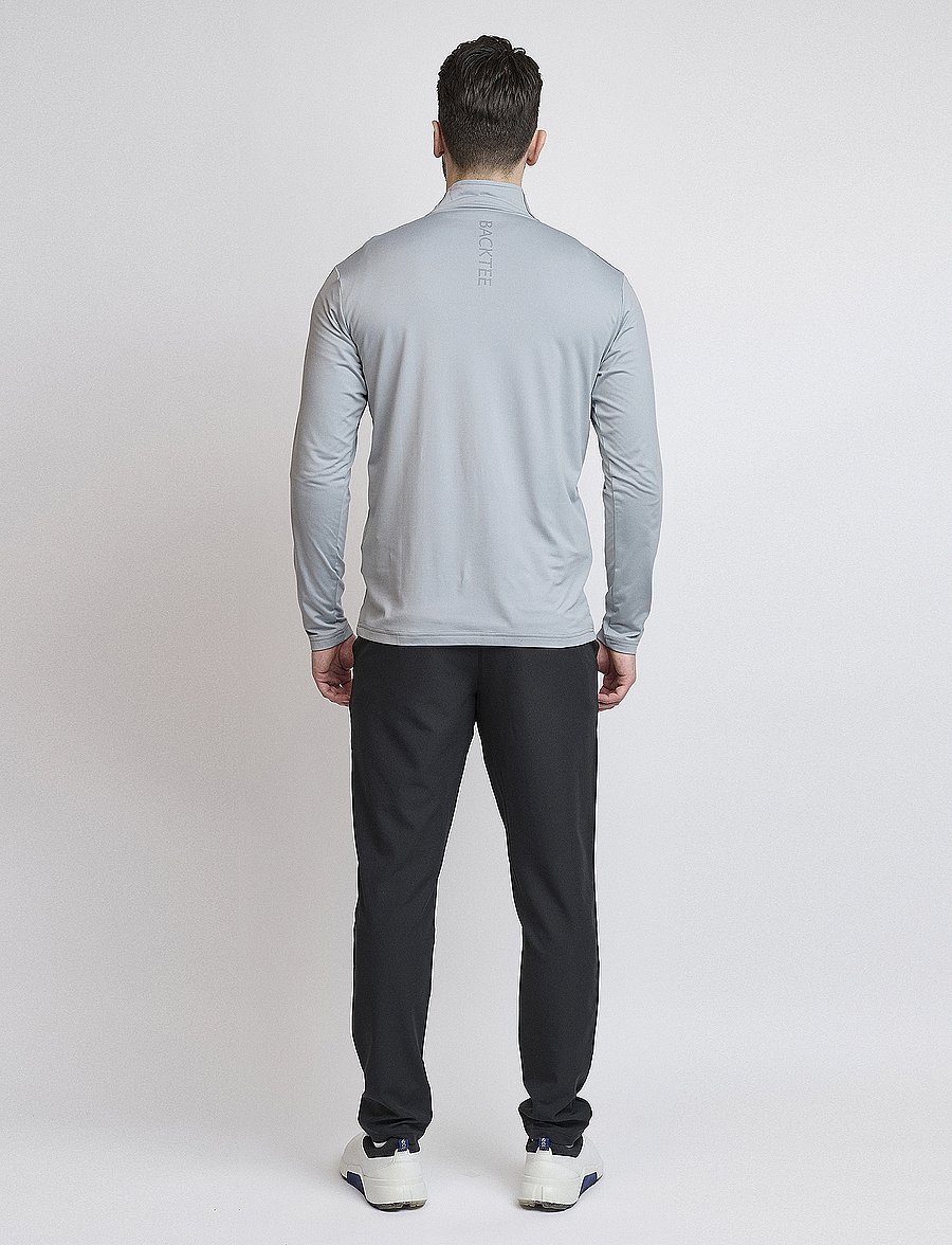 BACKTEE - Mens Sporty Baselayer - underställströjor - slate - 2