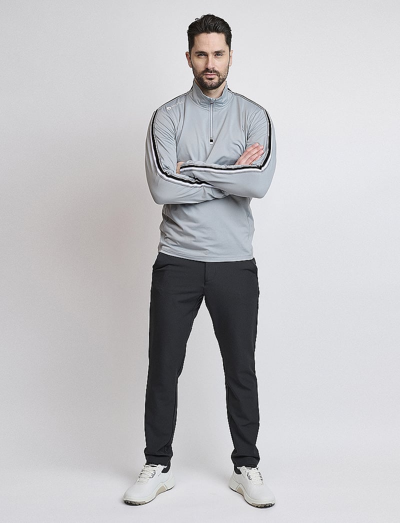 BACKTEE - Mens Sporty Baselayer - termoundertrøjer - slate - 3