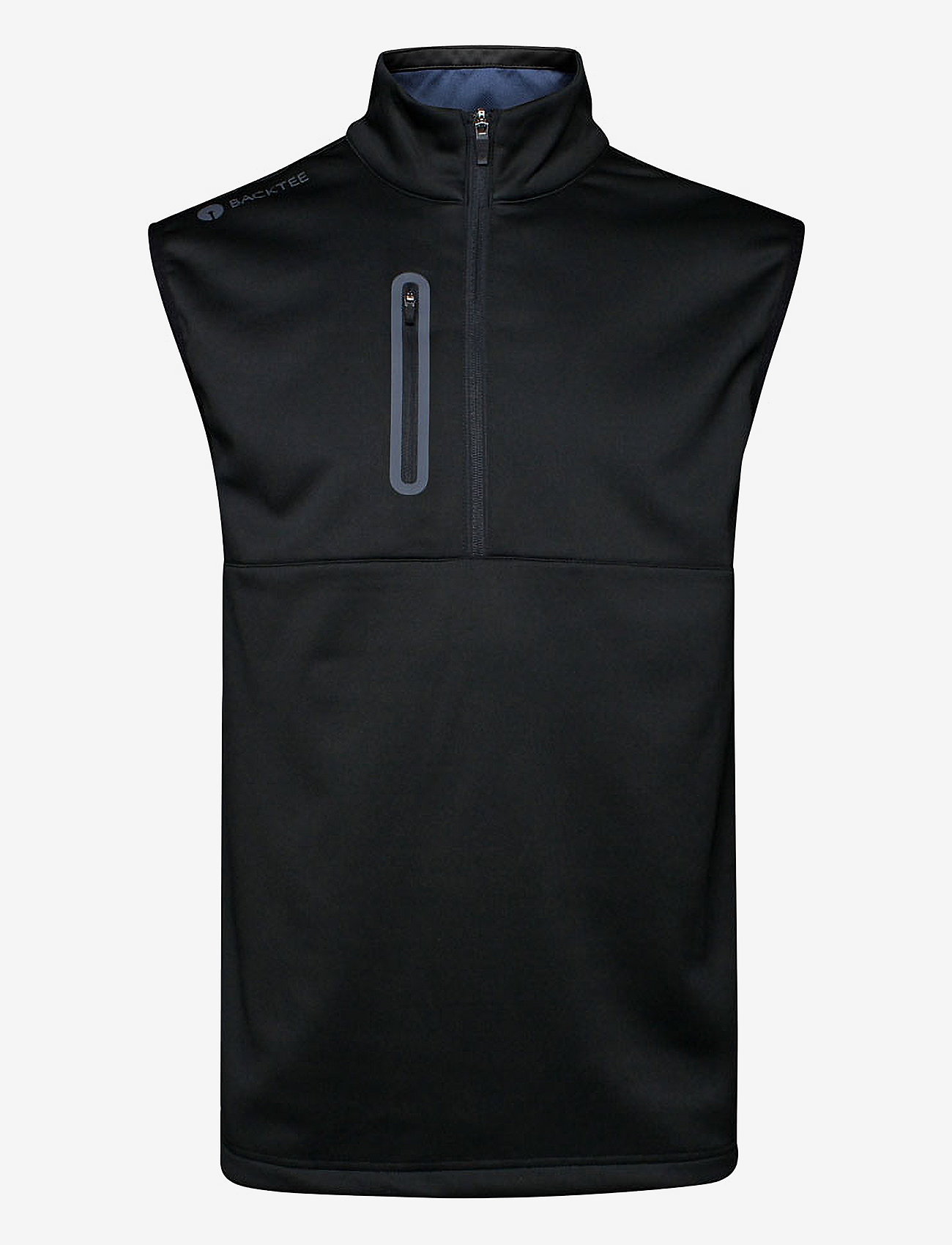 BACKTEE - Mens Shield Midlayer Slipover - mid layer jackets - black - 0