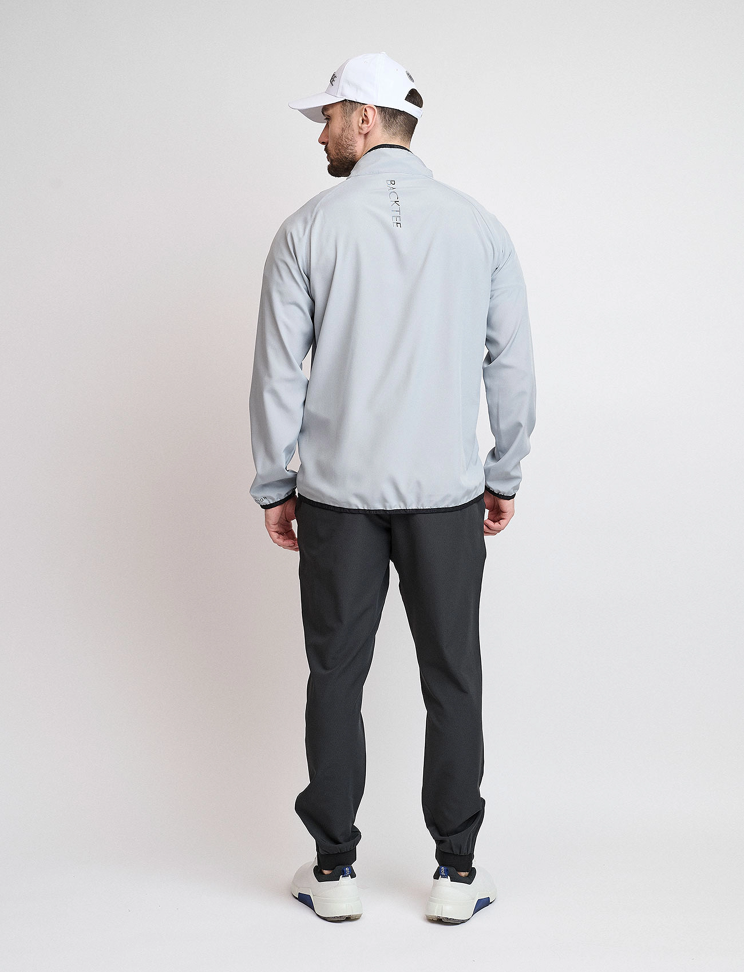 BACKTEE - Mens 80 G Packable Shield - golfijakid - slate - 2