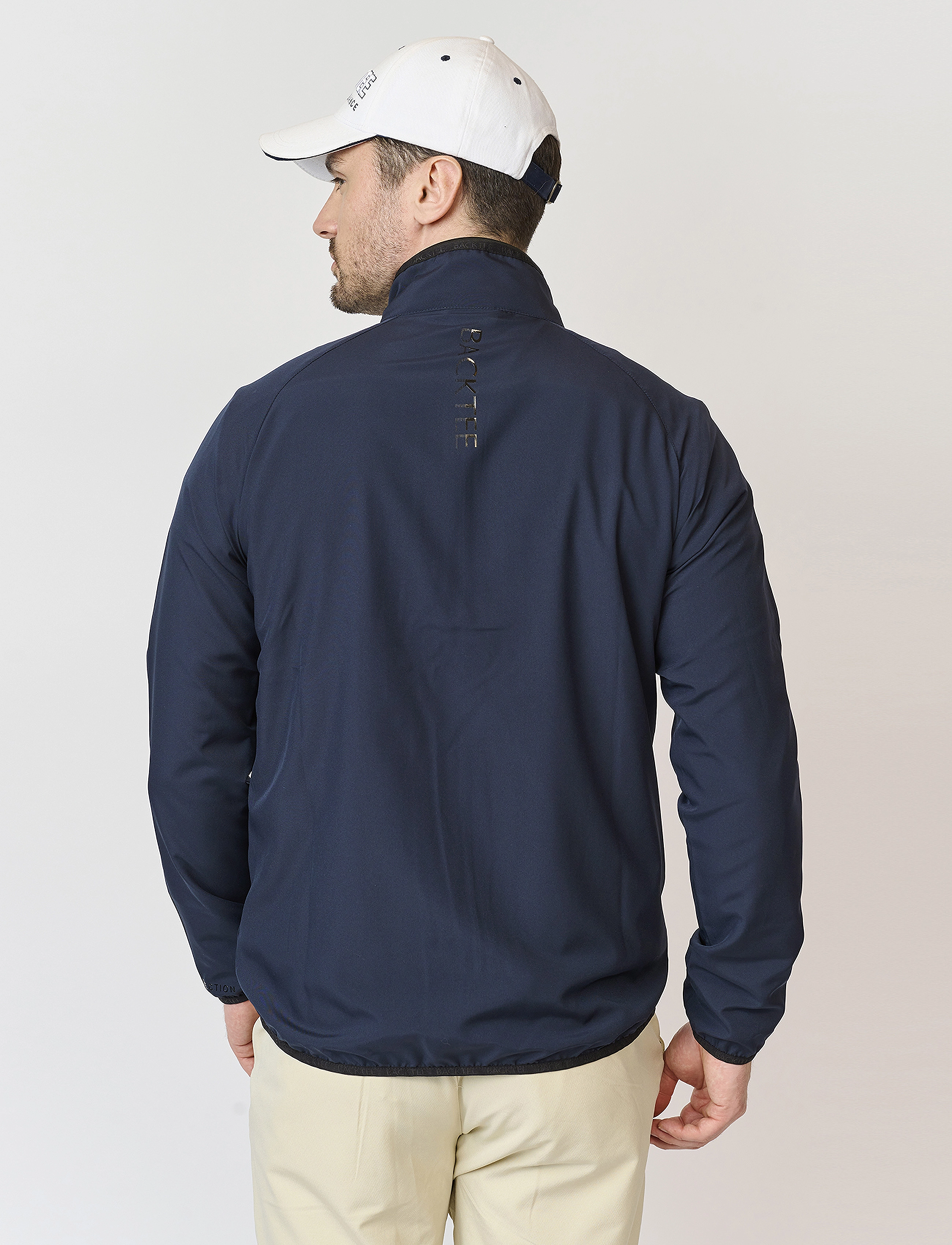 BACKTEE - Mens 80G Packable Shield - golfjackor - navy - 3