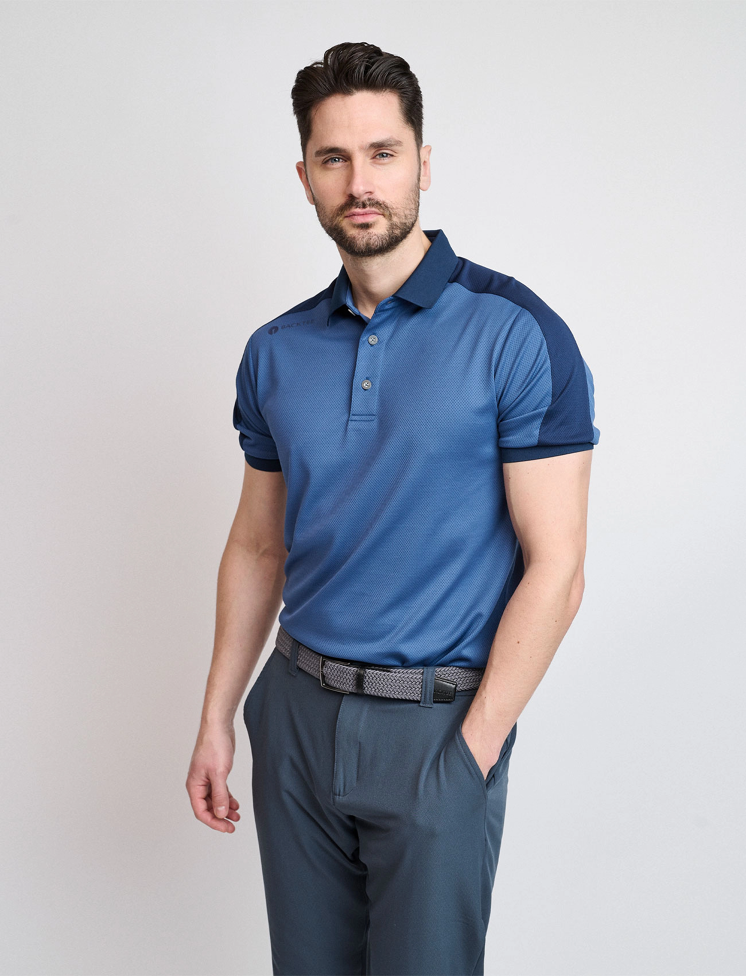 BACKTEE Unisex Elastic Belt flätade skärp herr – bild 2
