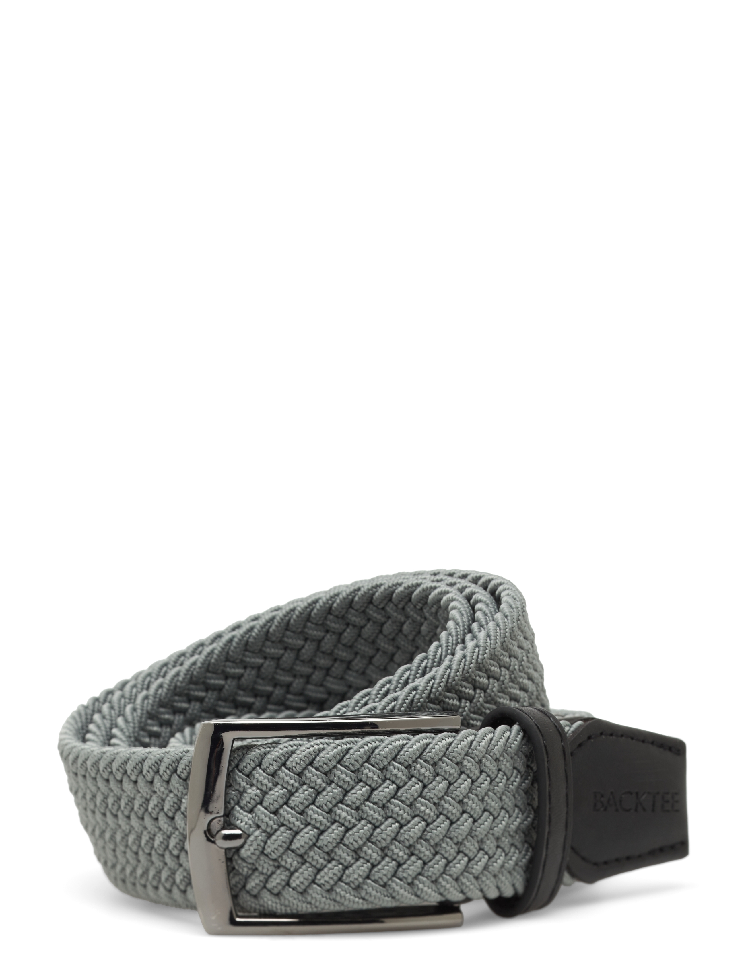 BACKTEE Unisex Elastic Gürtel Grau - L - Herren