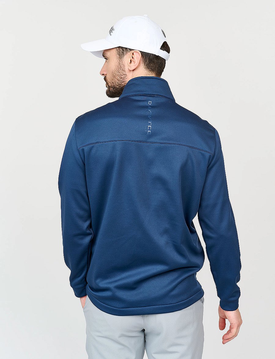 BACKTEE - Mens Hybrid Jacket - golfjakker - navy - 2