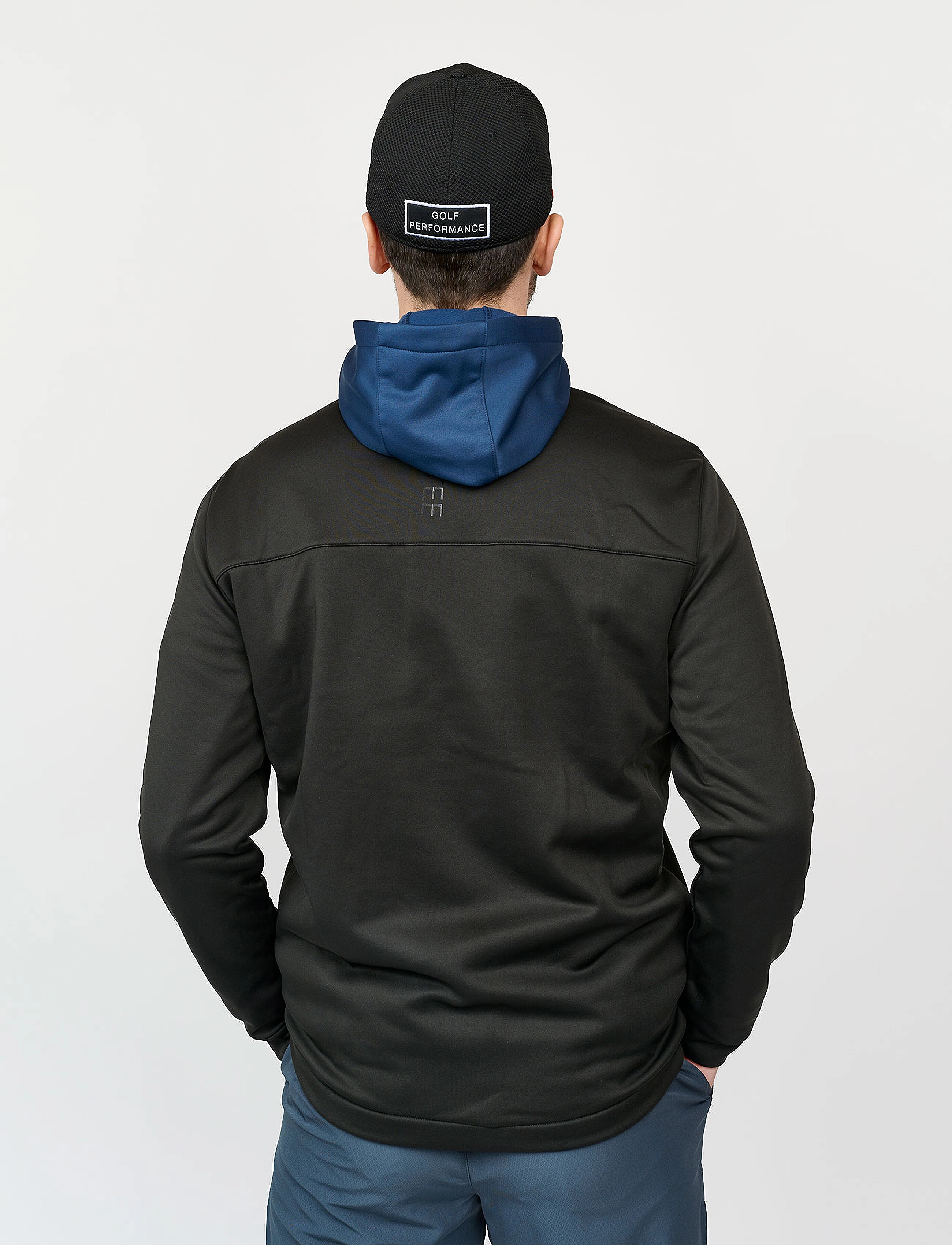 BACKTEE - Mens Hybrid Jacket - golf-jacken - black - 2