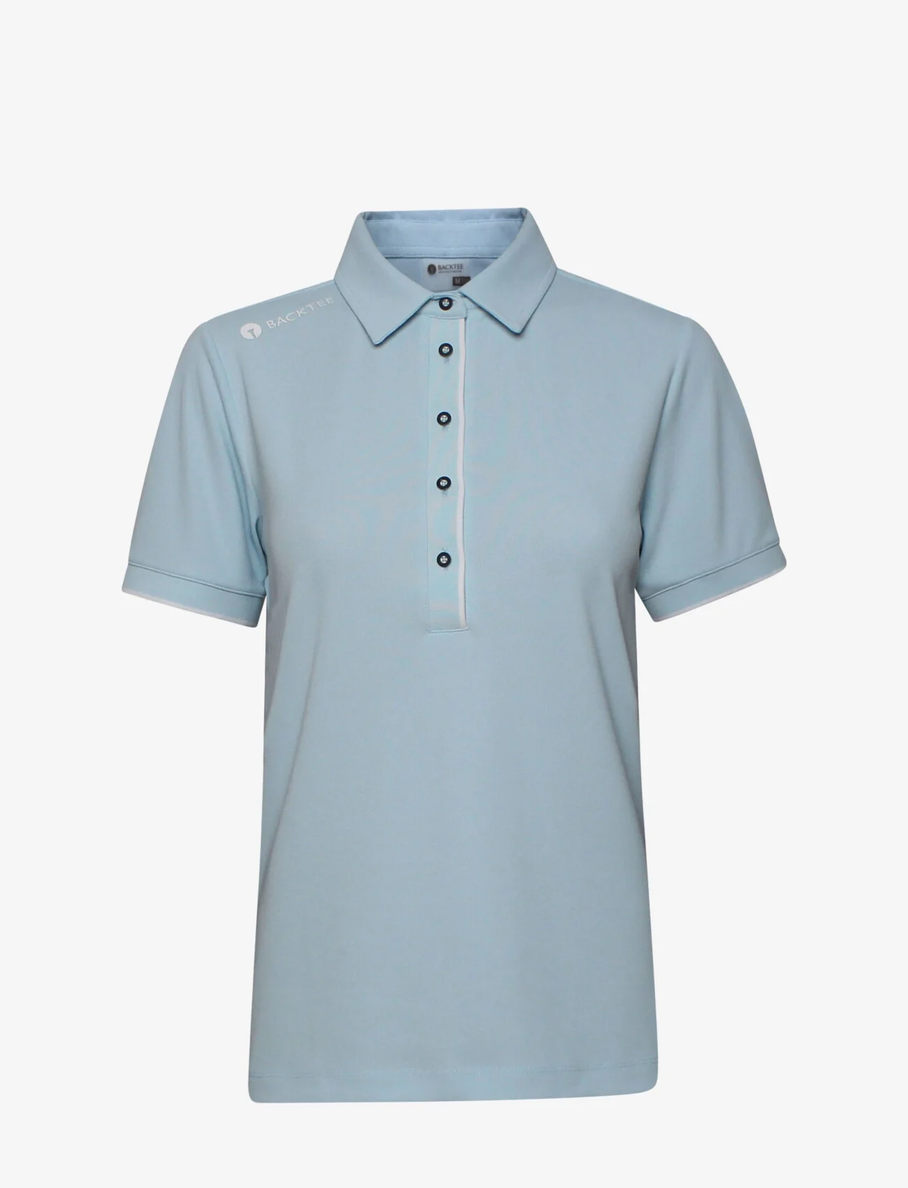 BACKTEE - Ladies Classic Polo - koszulki polo - light blue - 0