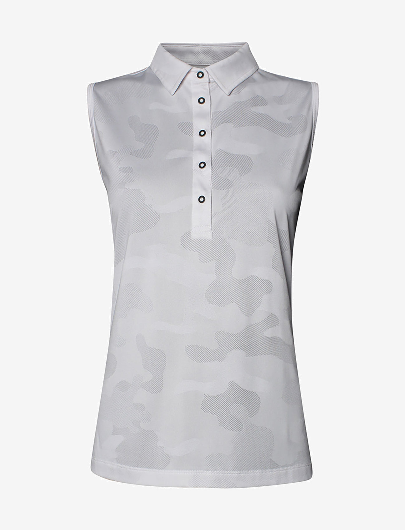 BACKTEE - Ladies Camou Top - poloshirts - optical white - 0
