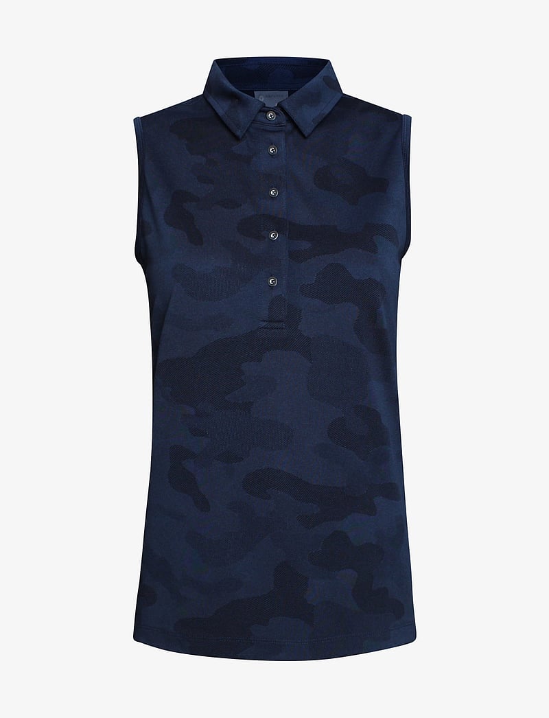 BACKTEE - Ladies Camou Top - oberteile & t-shirts - navy - 1