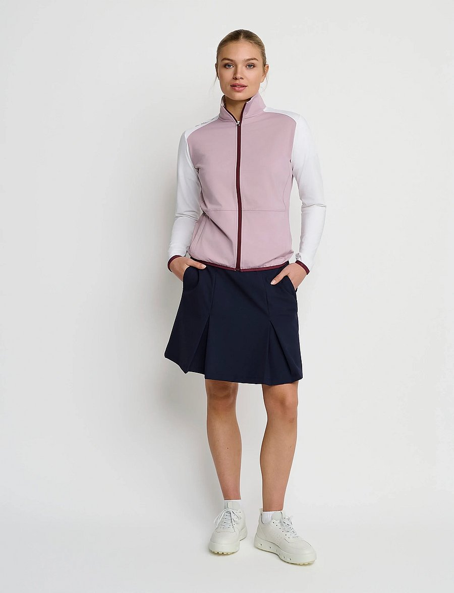 BACKTEE - Ladies Full-Zip Baselayer - oberteile - hvid - 2