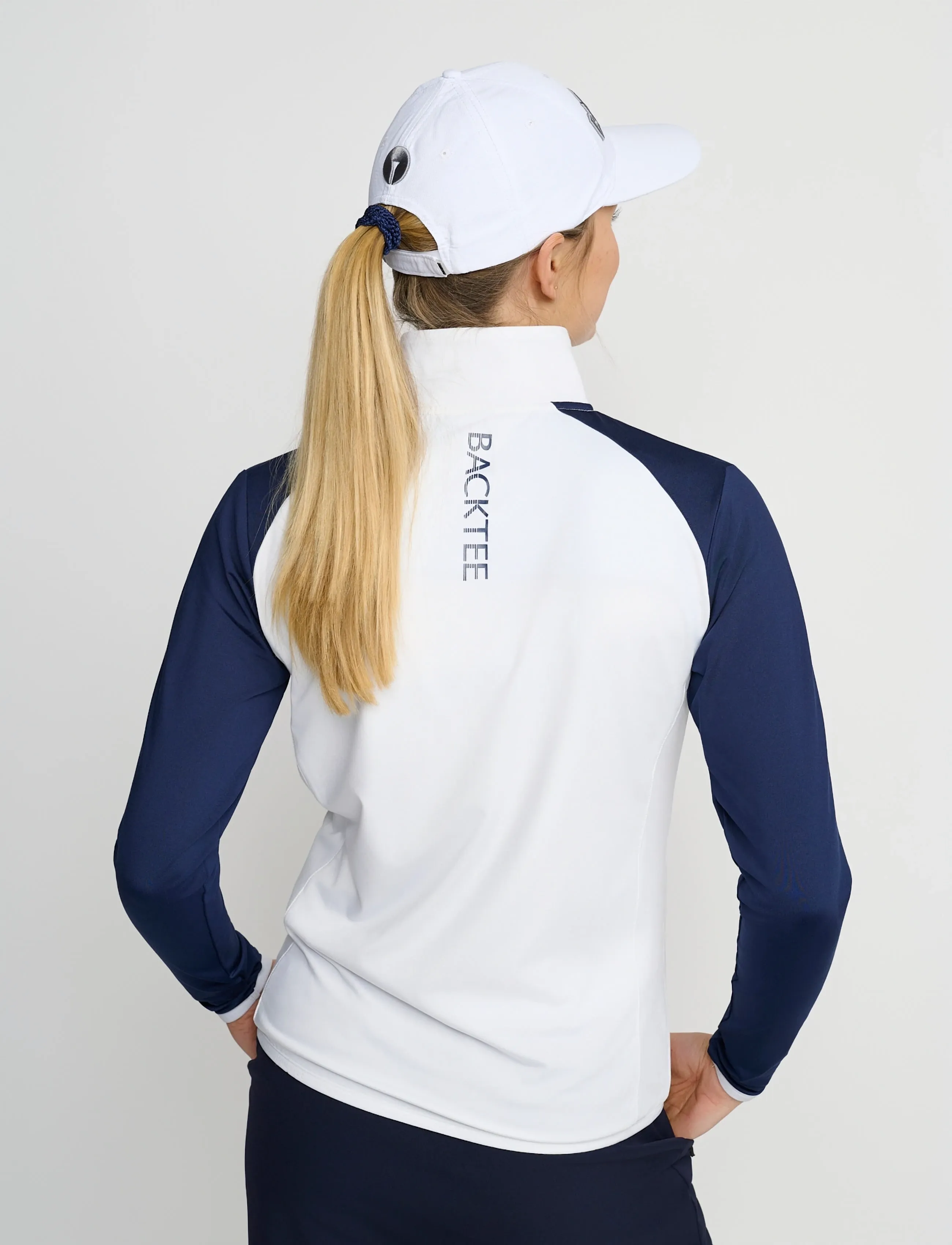 BACKTEE - Ladies Full-Zip Baselayer - jacken & mäntel - navy - 2