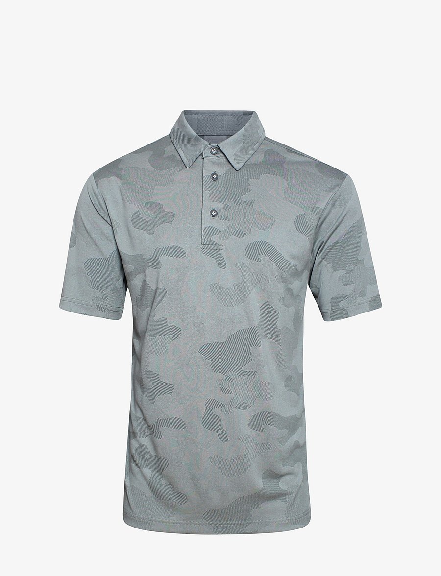 BACKTEE - Mens Camou Polo - oberteile & t-shirts - slate - 1