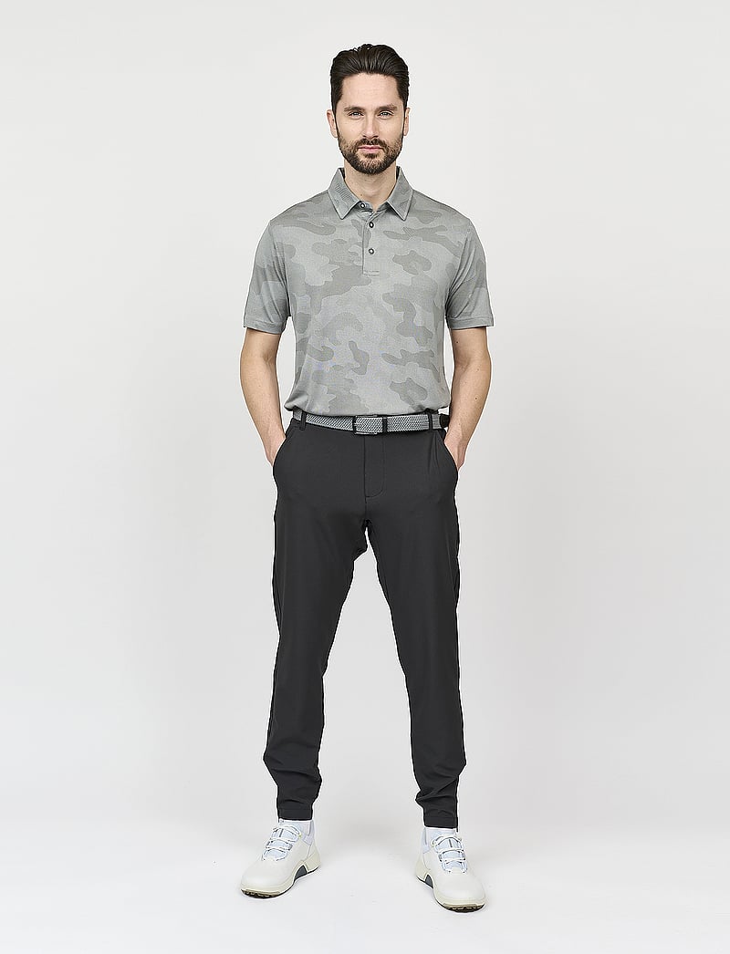 BACKTEE - Mens Camou Polo - toppe & t-shirts - slate - 3