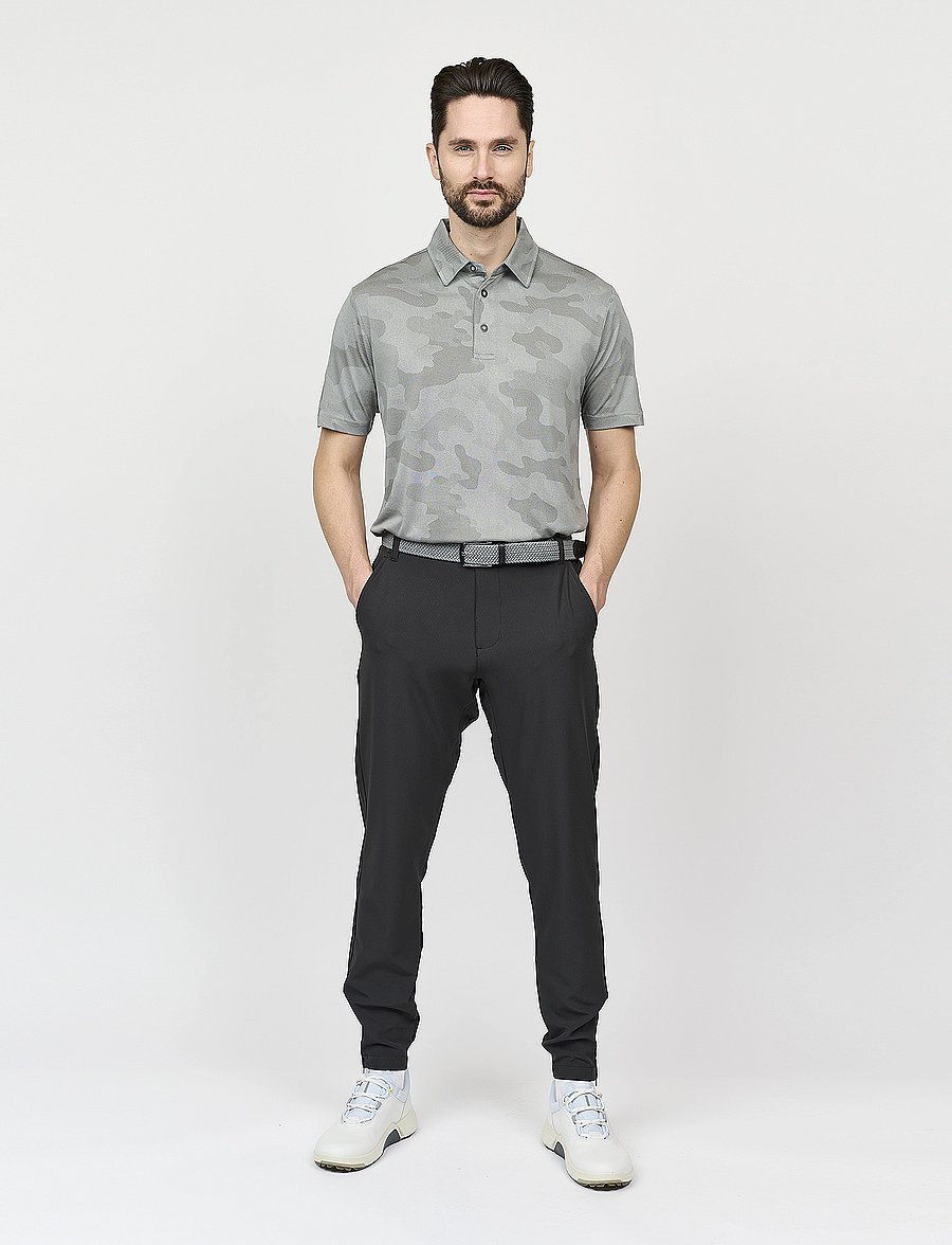 BACKTEE - Mens Camou Polo - oberteile & t-shirts - slate - 3