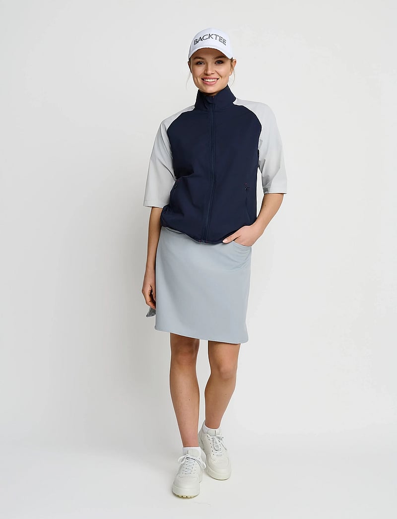 BACKTEE - Ladies Winbreaker Jacket S/S - golfijakid - navy - 3
