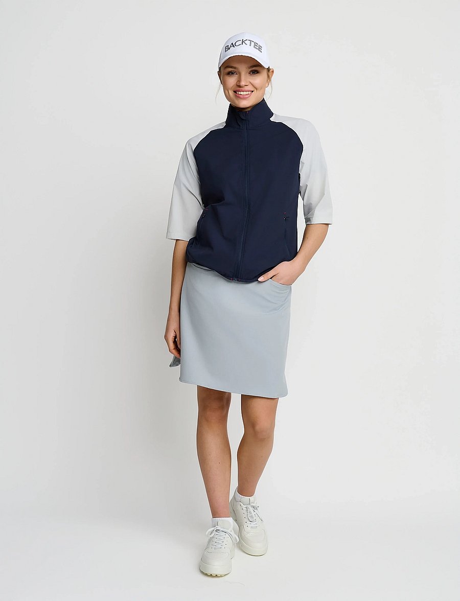 BACKTEE - Ladies Winbreaker Jacket S/S - golf-jacken - navy - 3