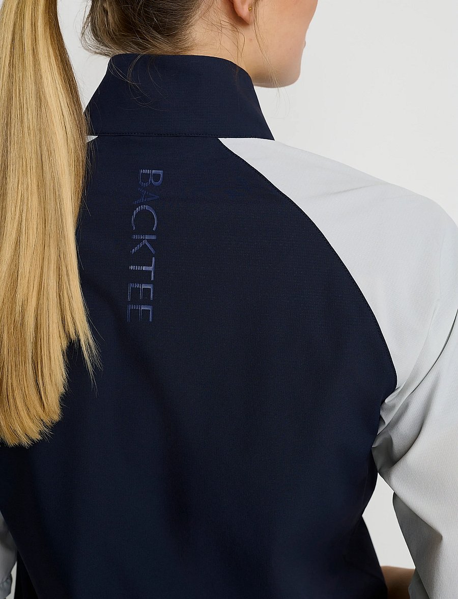 BACKTEE - Ladies Winbreaker Jacket S/S - golf-jacken - navy - 4