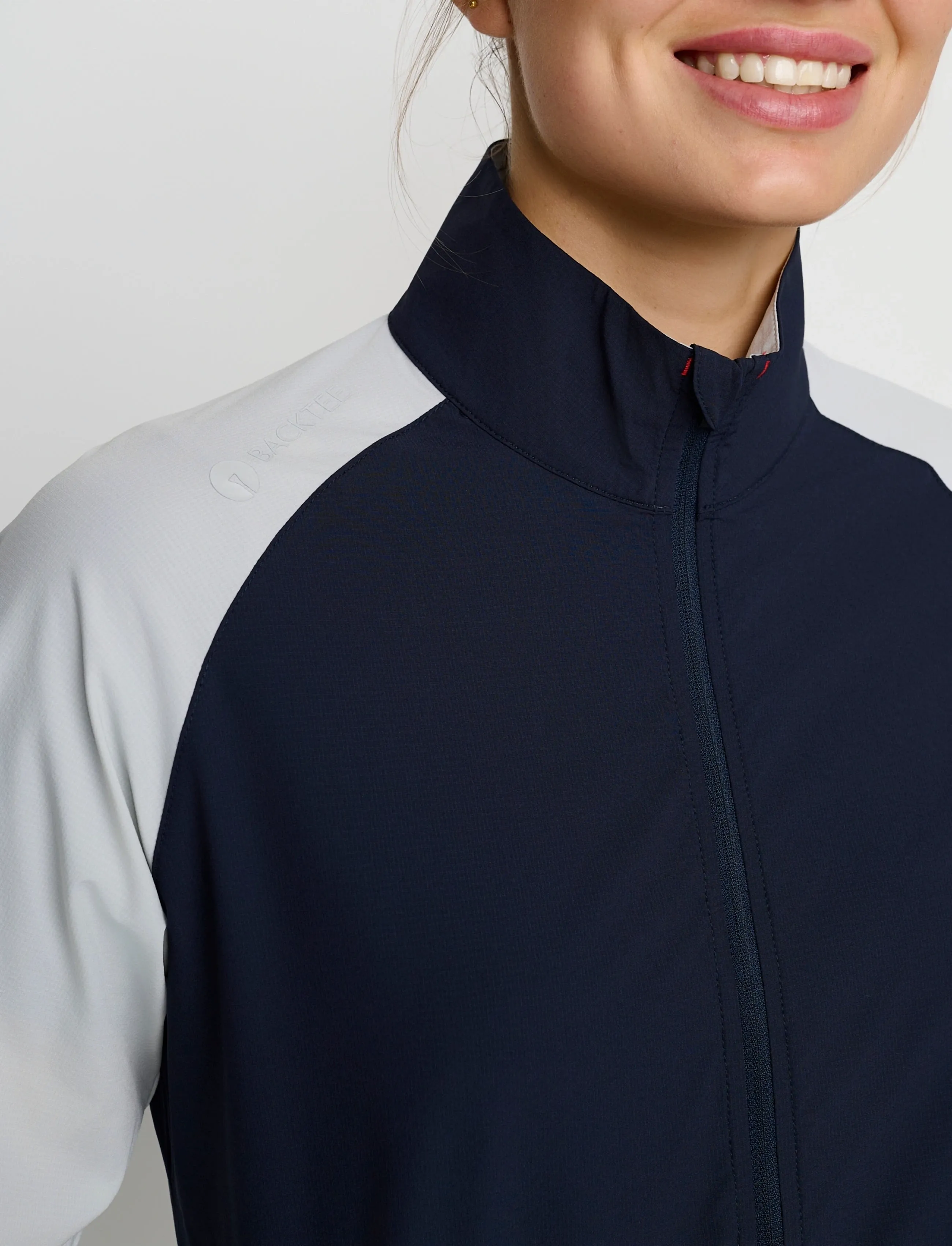 BACKTEE - Ladies Winbreaker Jacket S/S - golf-jacken - navy - 5