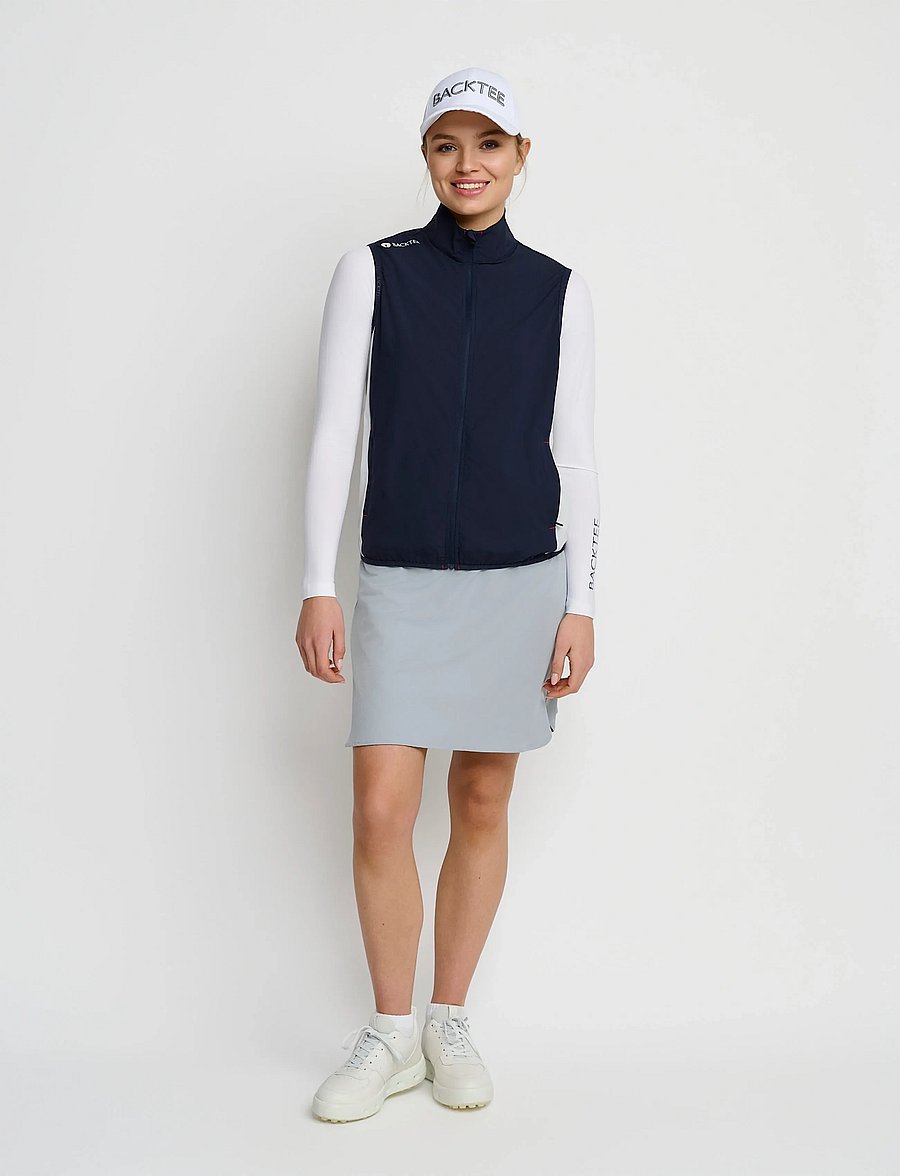 BACKTEE - Ladies Windbreaker Vest - ytterkläder - navy - 2