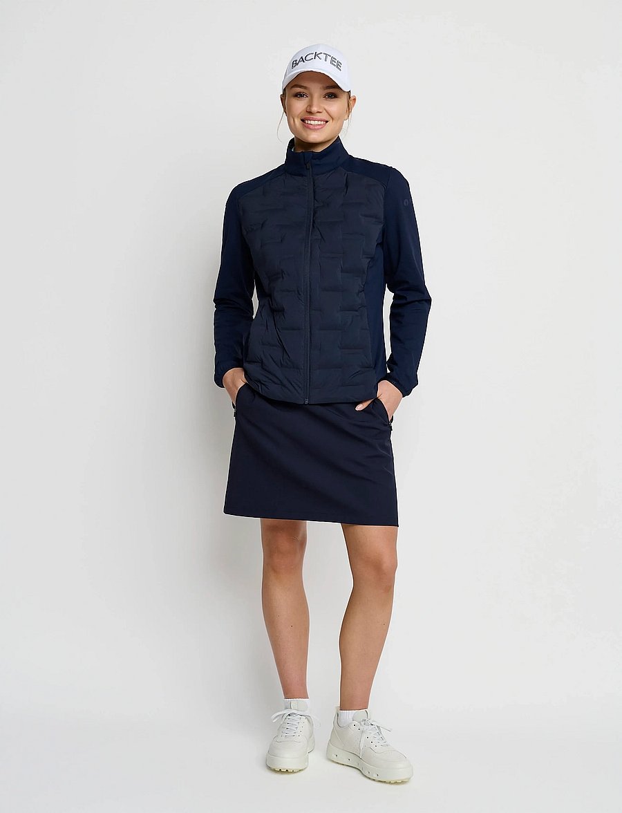 BACKTEE - Ladies Epic Hybrid Jacket - viršutinės dalies drabužiai - navy - 3