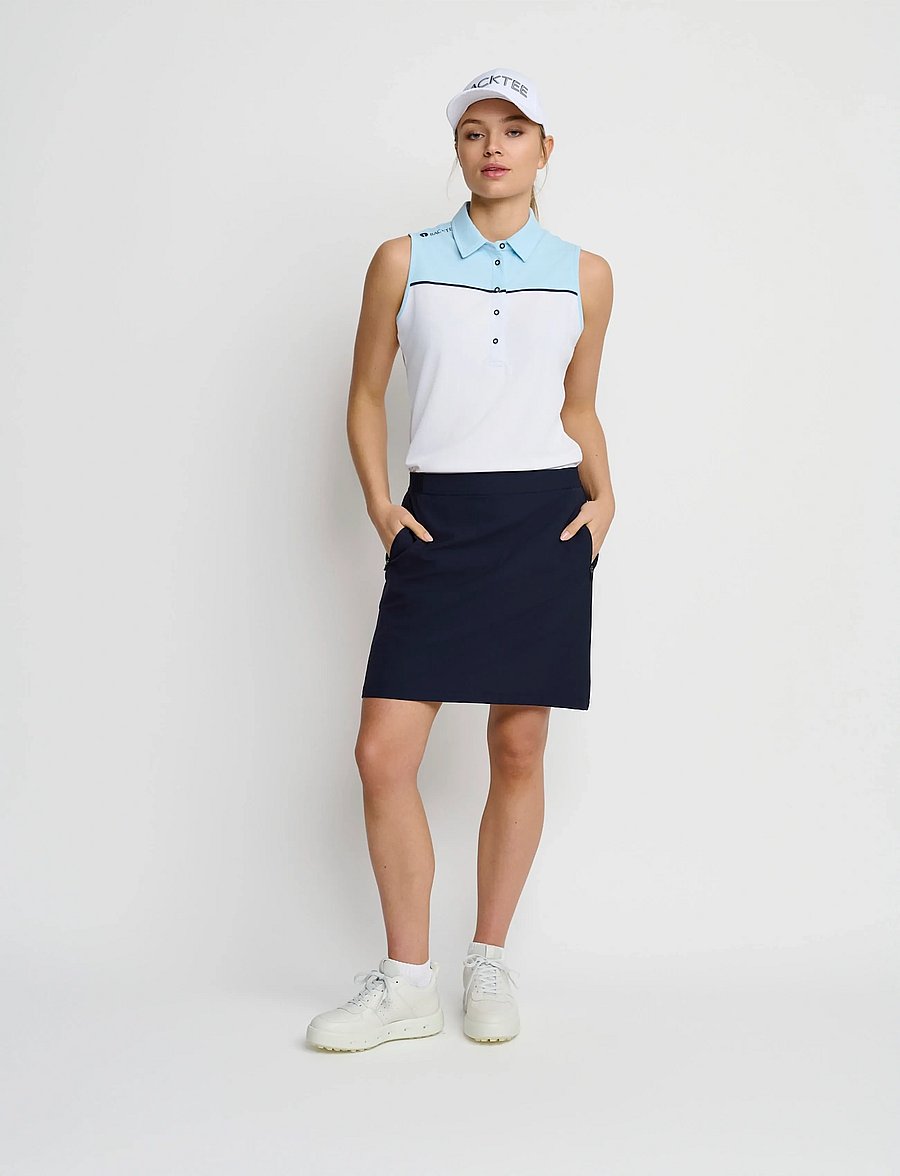 BACKTEE - Ladies Hybrid Skort - püksseelikud - navy - 3