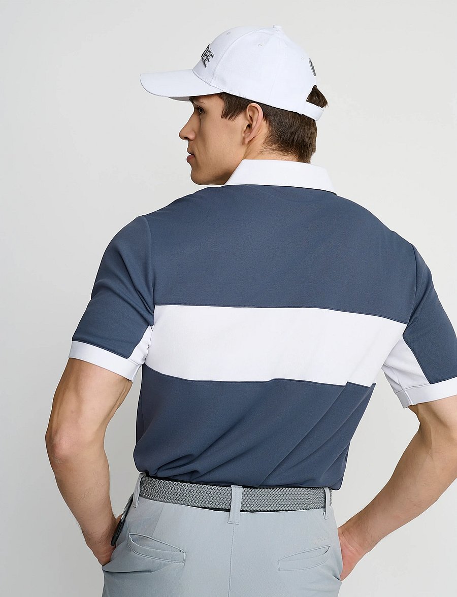 BACKTEE - Mens Focus Polo - toppar og stuttermabolir - navy - 2