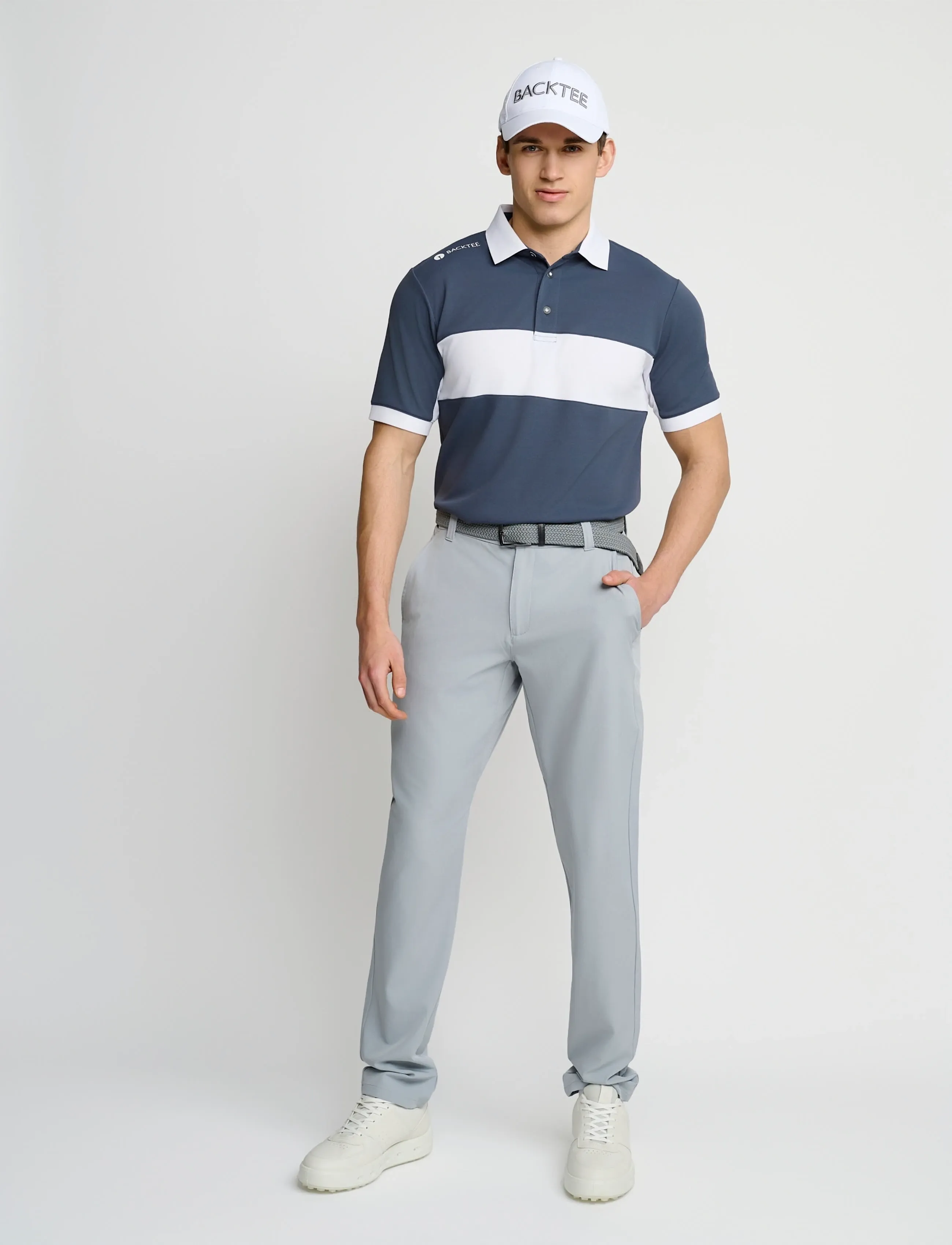 BACKTEE - Mens Focus Polo - kurzärmelig - navy - 3
