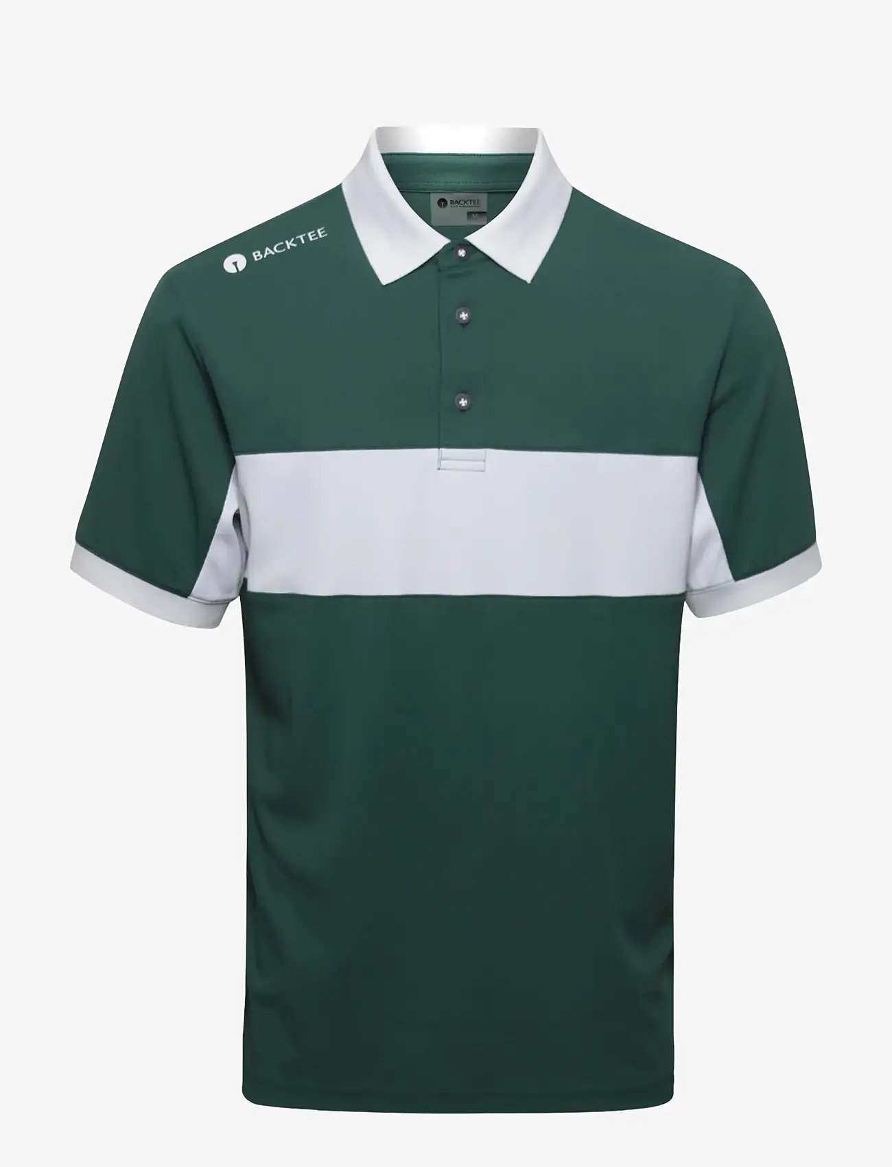BACKTEE - Mens Focus Polo - toppar & t-shirts - green - 1