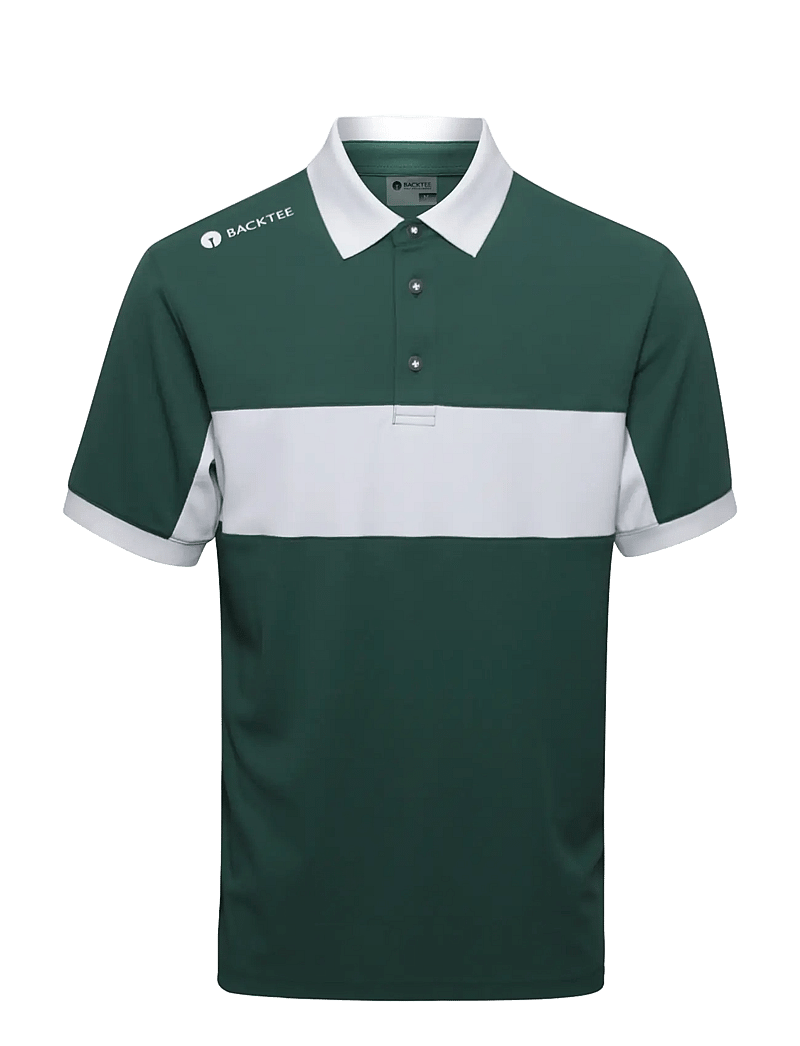 BACKTEE - Mens Focus Polo - toppar & t-shirts - green - 1