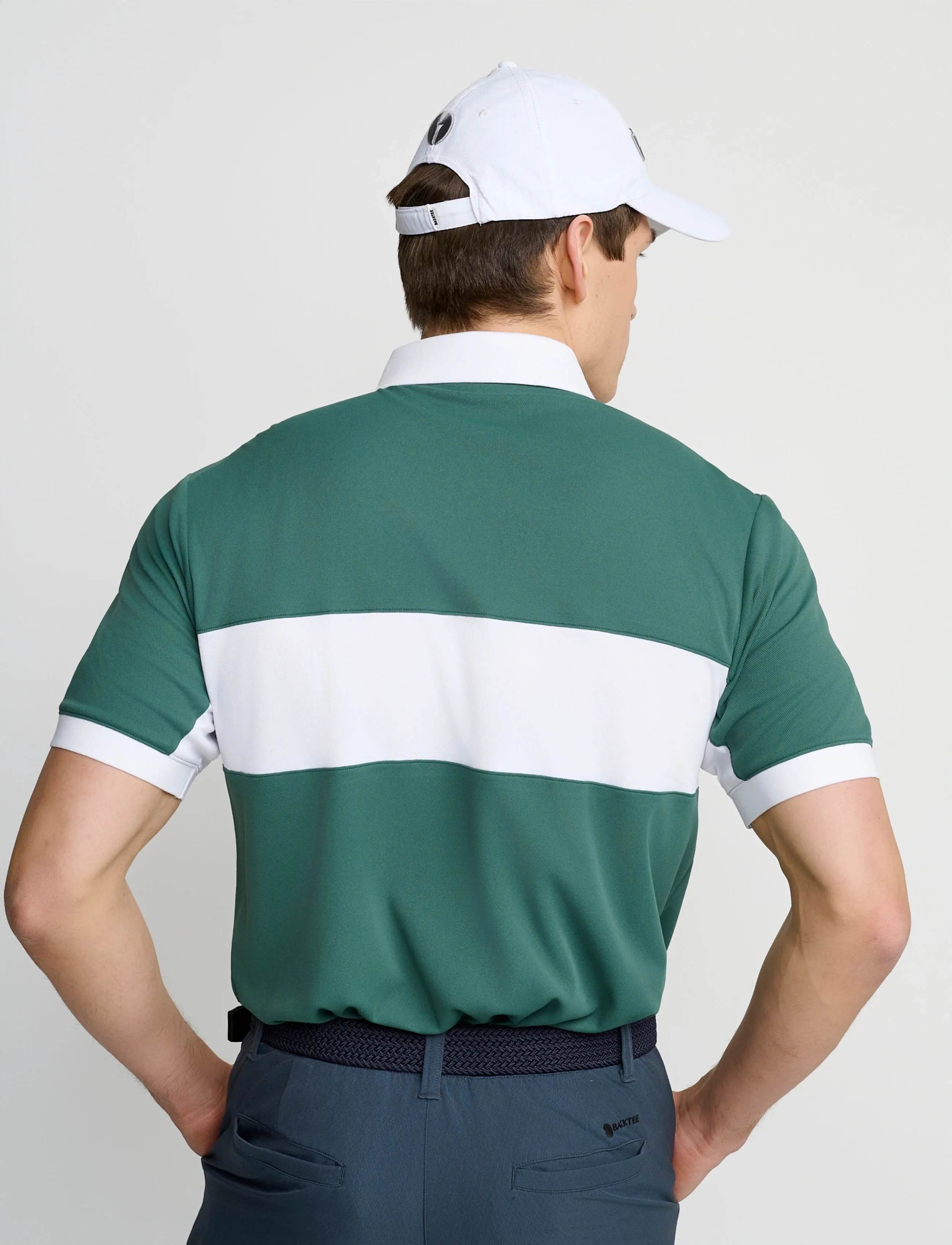 BACKTEE - Mens Focus Polo - kurzärmelig - green - 2