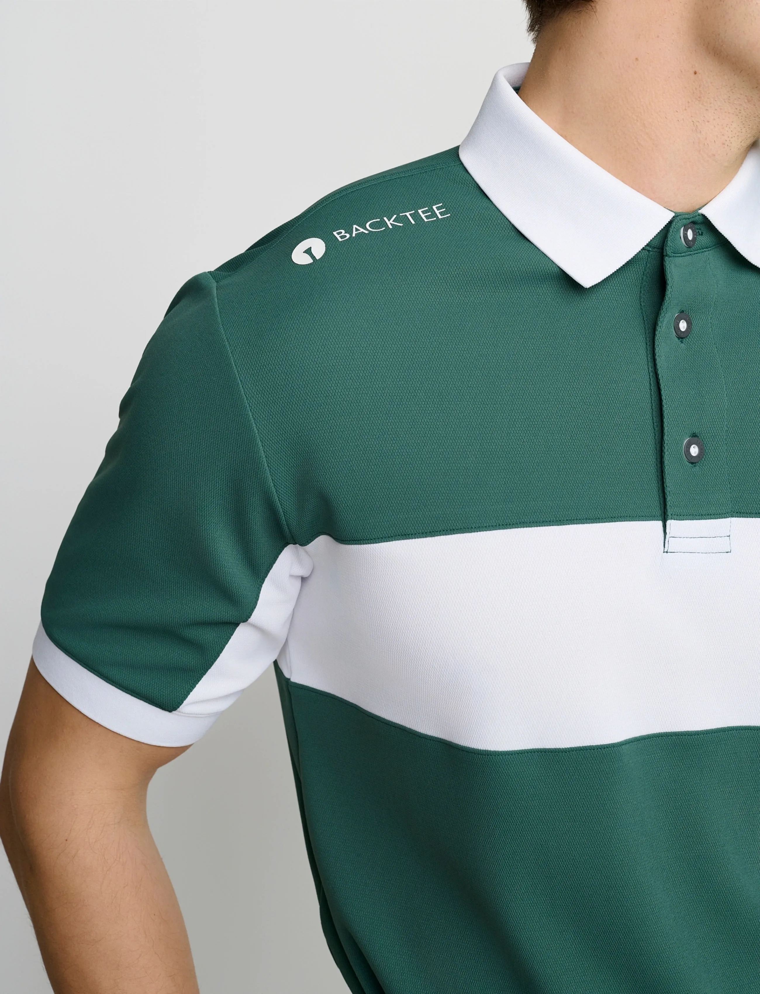 BACKTEE - Mens Focus Polo - kurzärmelig - green - 4