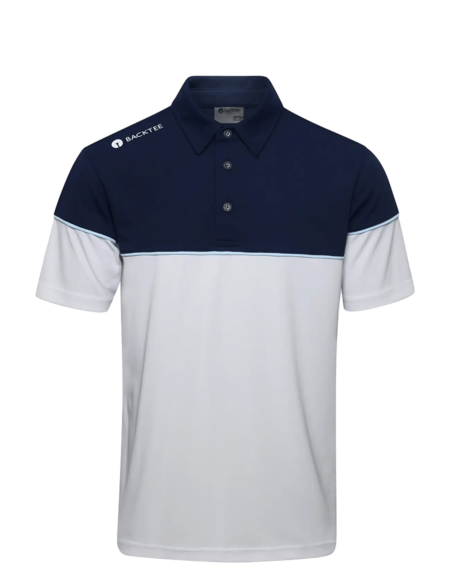 BACKTEE - Mens Winner Polo - toppe & t-shirts - navy - 1