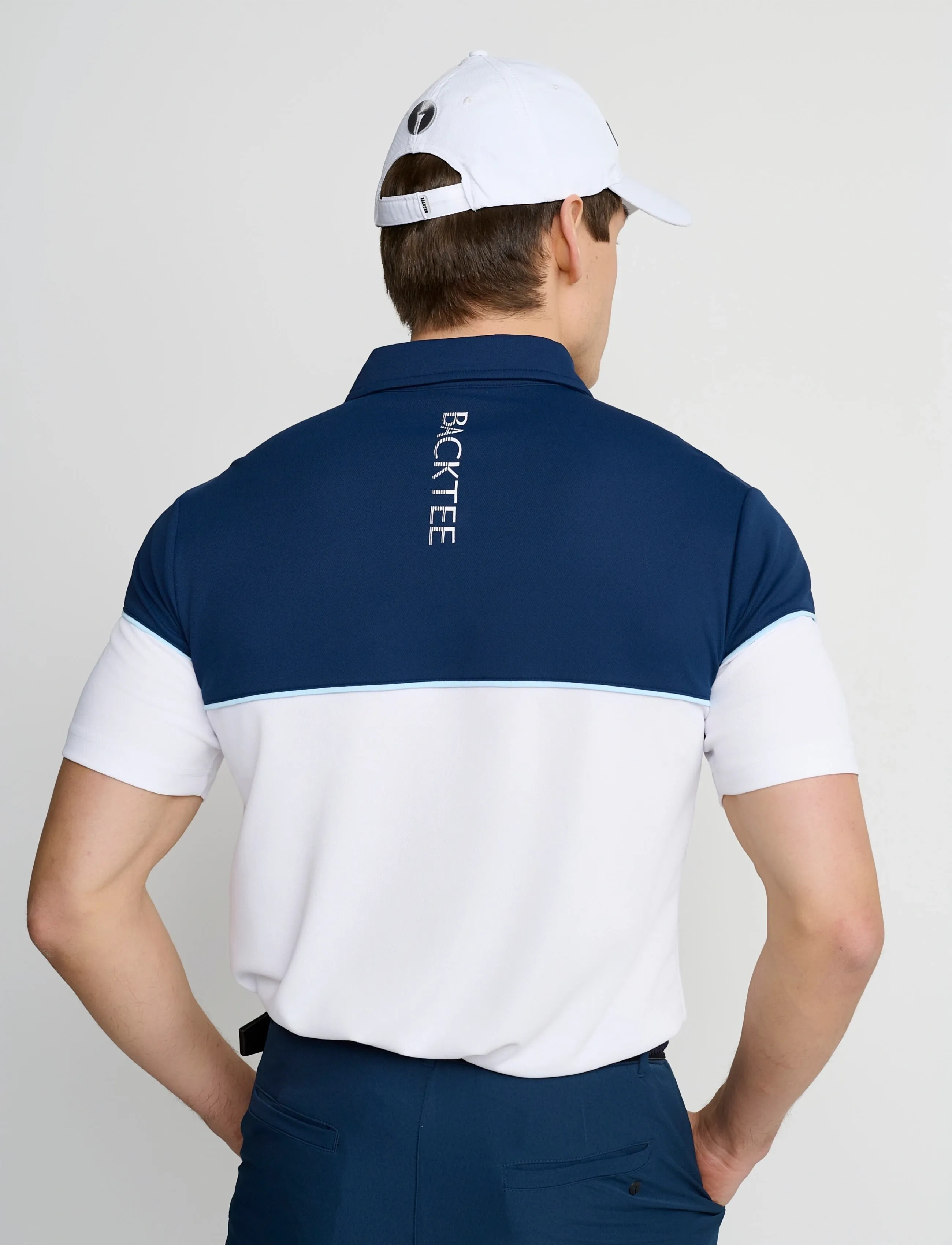 BACKTEE - Mens Winner Polo - kurzärmelig - navy - 2