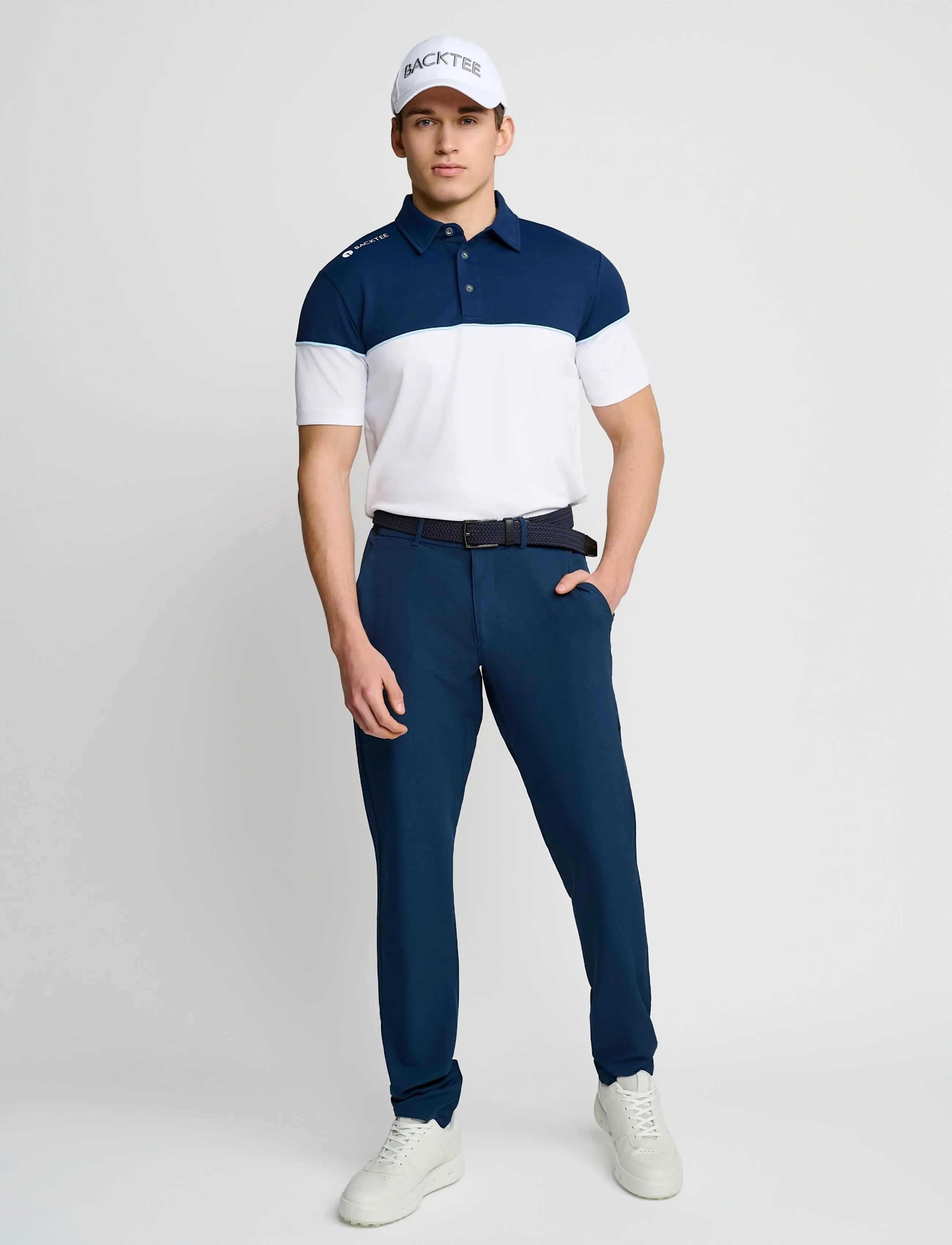 BACKTEE - Mens Winner Polo - kurzärmelig - navy - 3