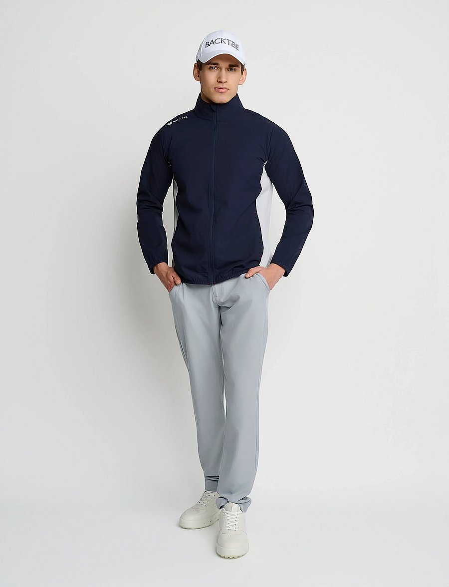 BACKTEE - Mens Windbreaker Jacket - golfjakker - navy - 2