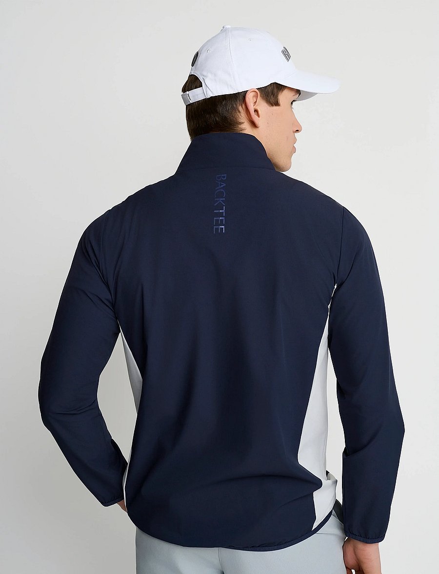 BACKTEE - Mens Windbreaker Jacket - golfjakker - navy - 3