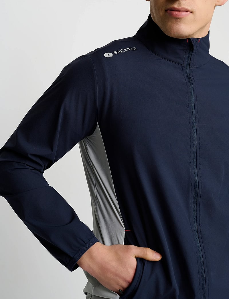 BACKTEE - Mens Windbreaker Jacket - golf-jacken - navy - 5