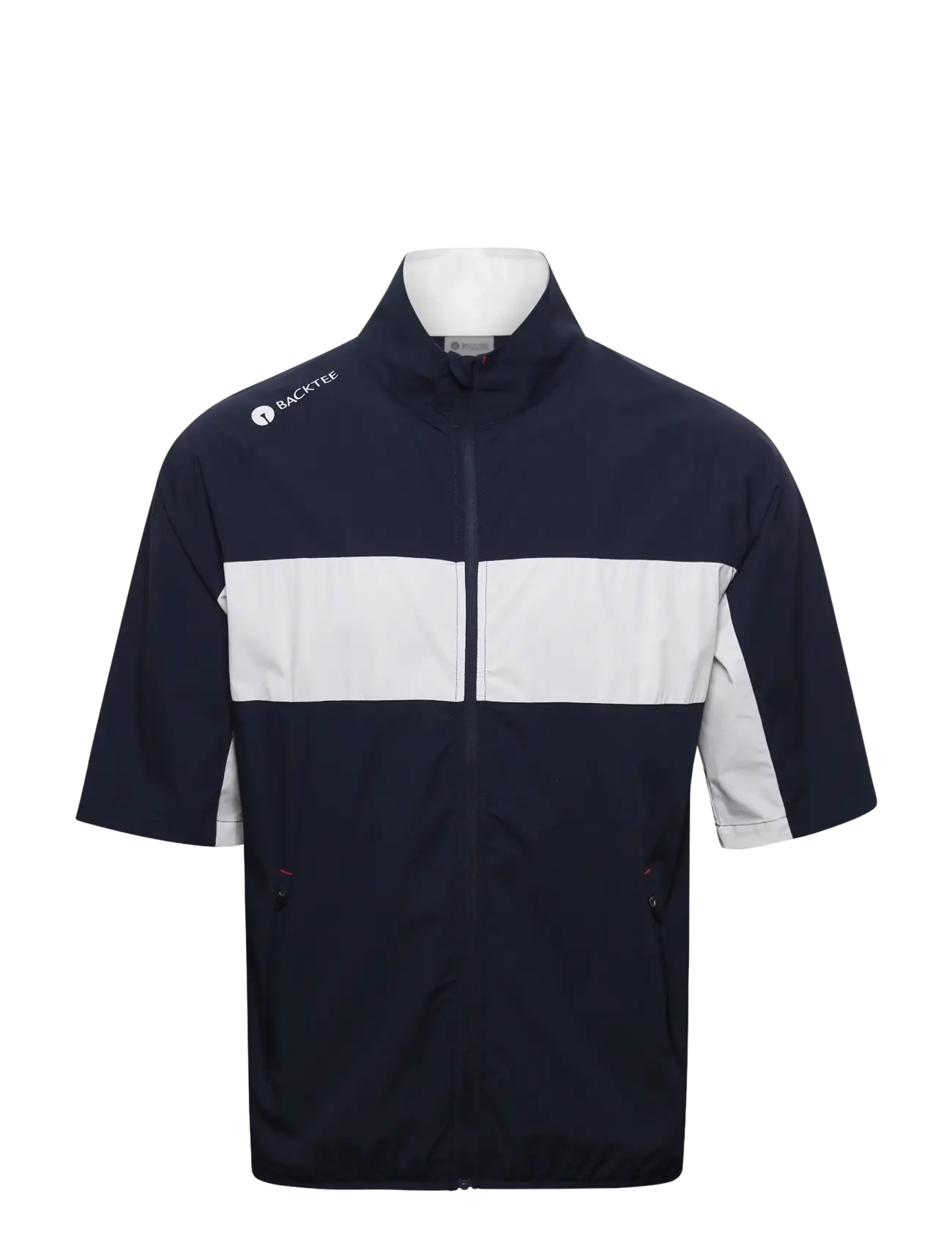 BACKTEE Mens Winbreaker Jacke S/S Navy - M - Herren