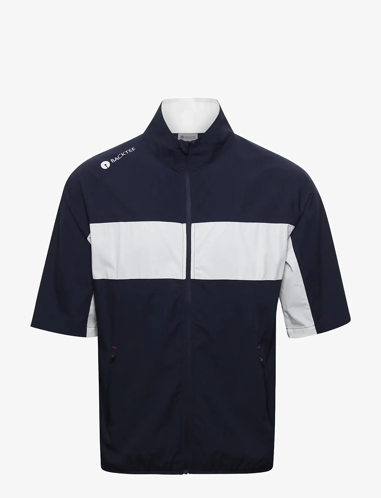BACKTEE - Mens Winbreaker Jacket S/S - golfjackor - navy - 1