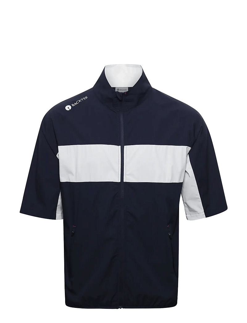 BACKTEE - Mens Winbreaker Jacket S/S - golfjackor - navy - 1