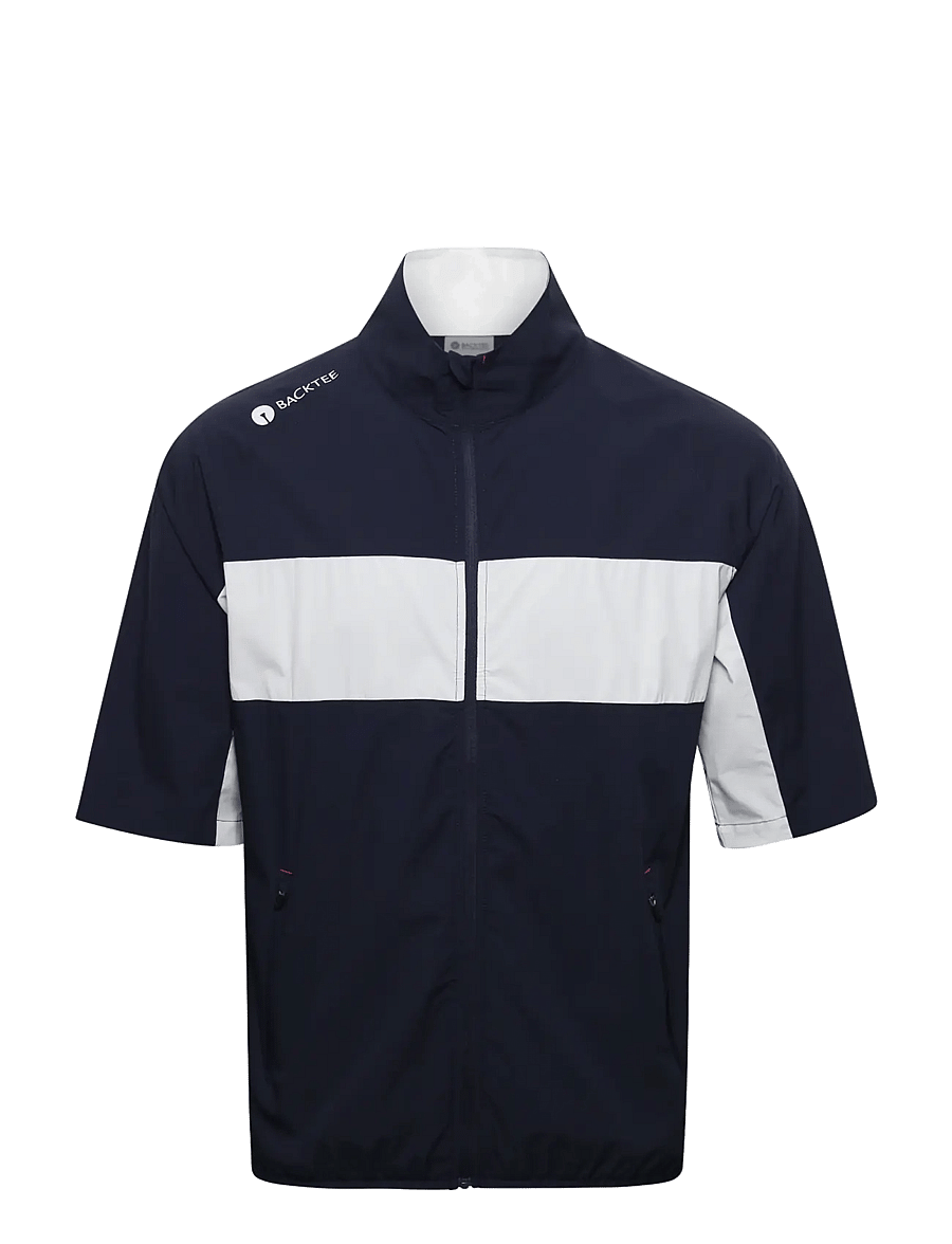 BACKTEE - Mens Winbreaker Jacket S/S - golf-jacken - navy - 1