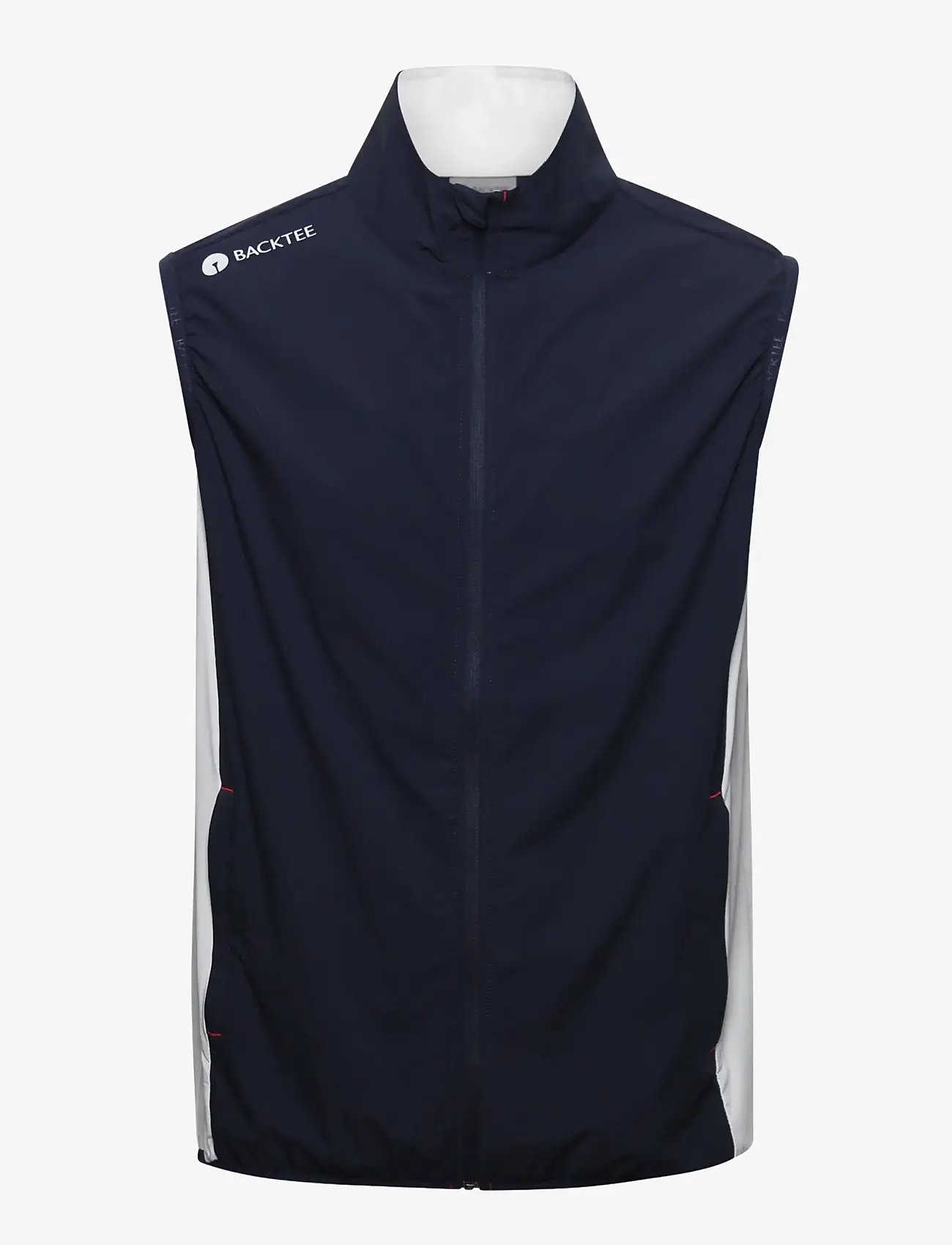 BACKTEE Mens Windbreaker Vest - Westen - NAVY / navy