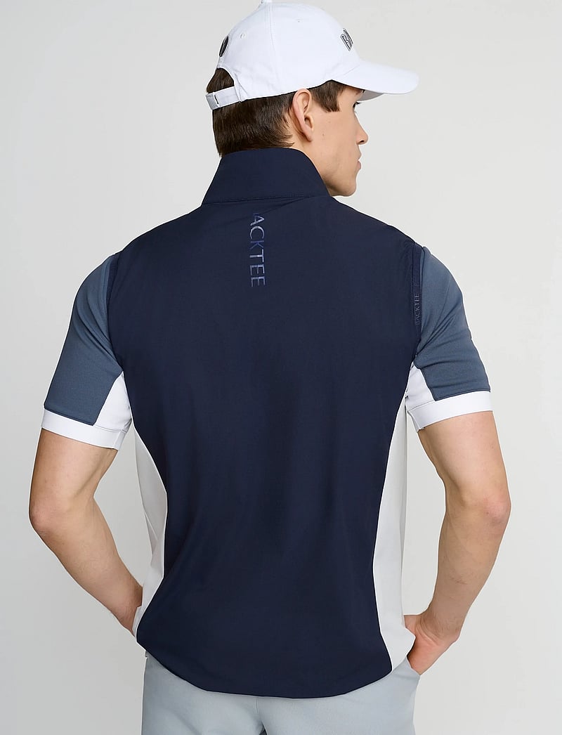 BACKTEE - Mens Windbreaker Vest - västar - navy - 2