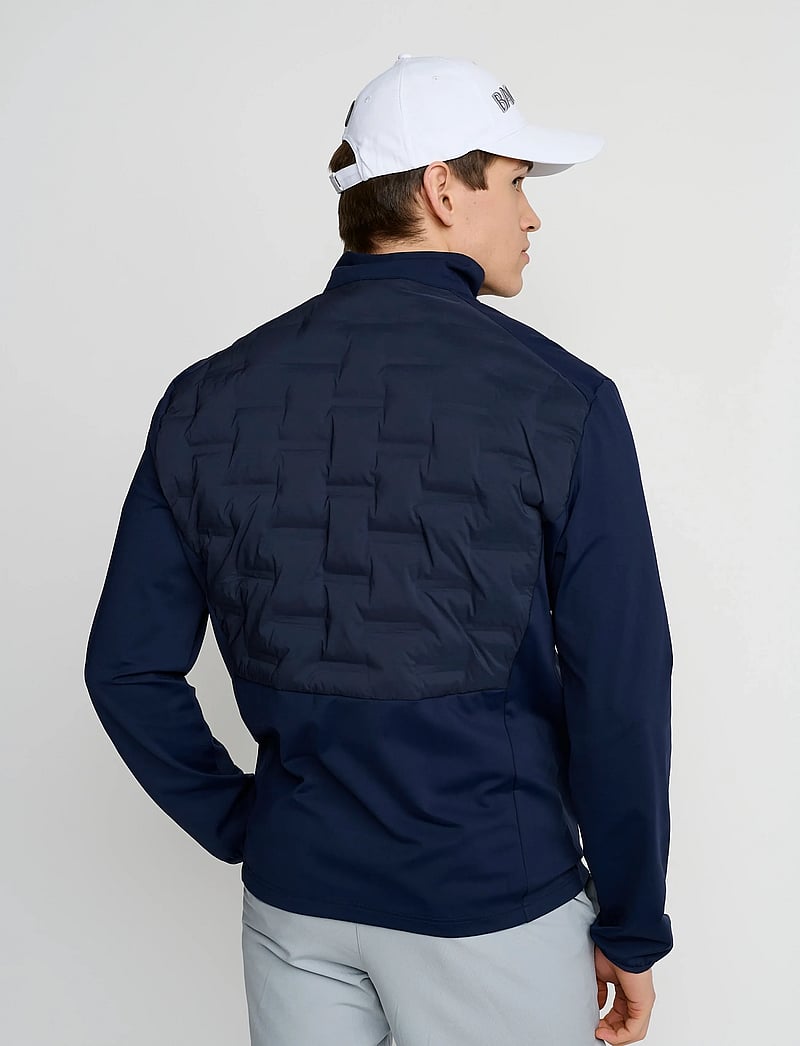 BACKTEE - Mens Epic Hybrid Jacket - golfijakid - navy - 2