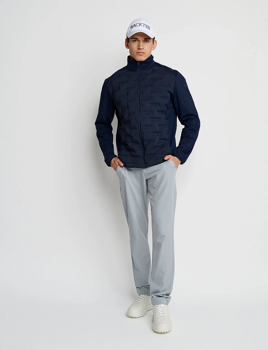 BACKTEE - Mens Epic Hybrid Jacket - golftakit - navy - 3
