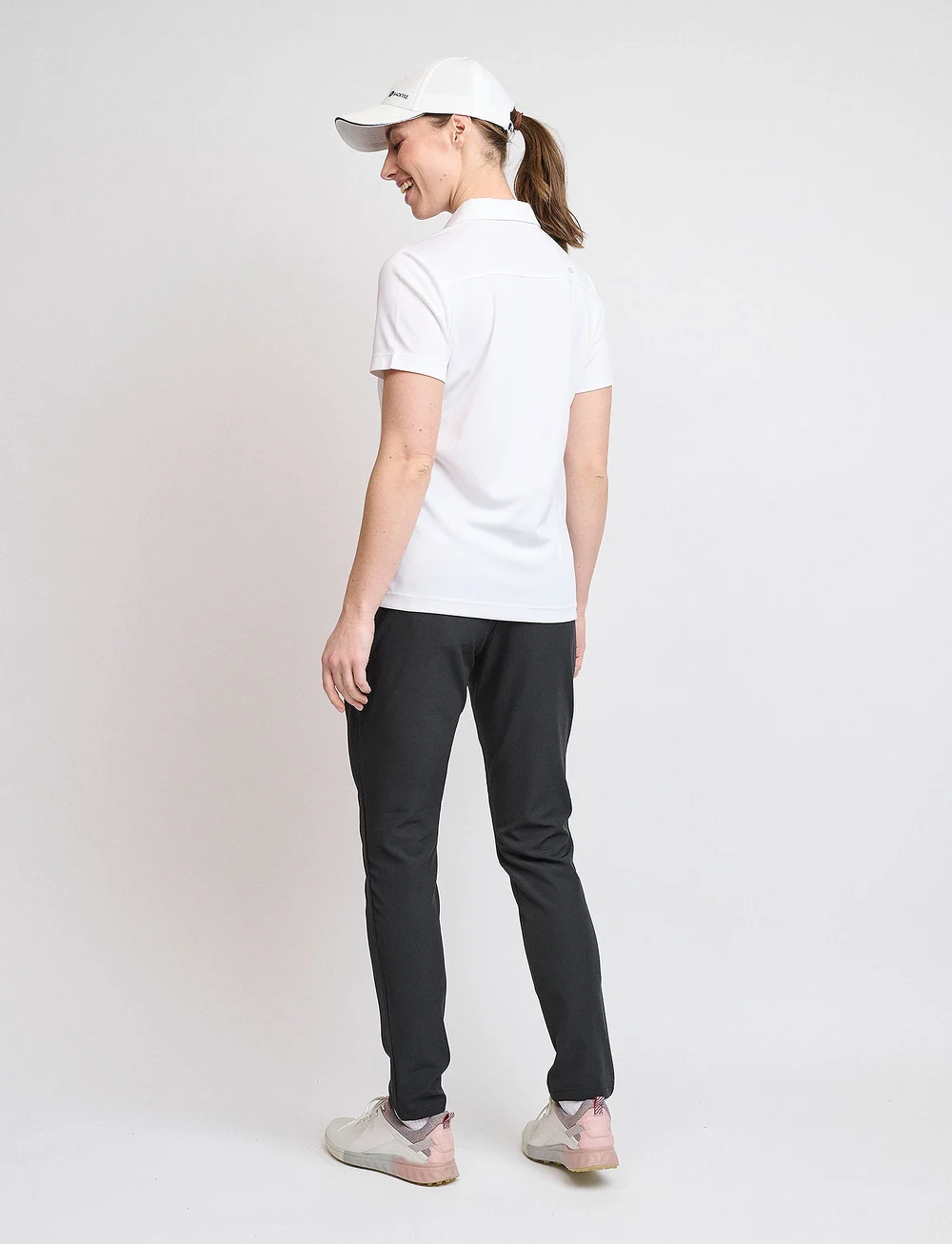 BACKTEE - Ladies Performance Polo - toppar & t-shirts - optical white - 2