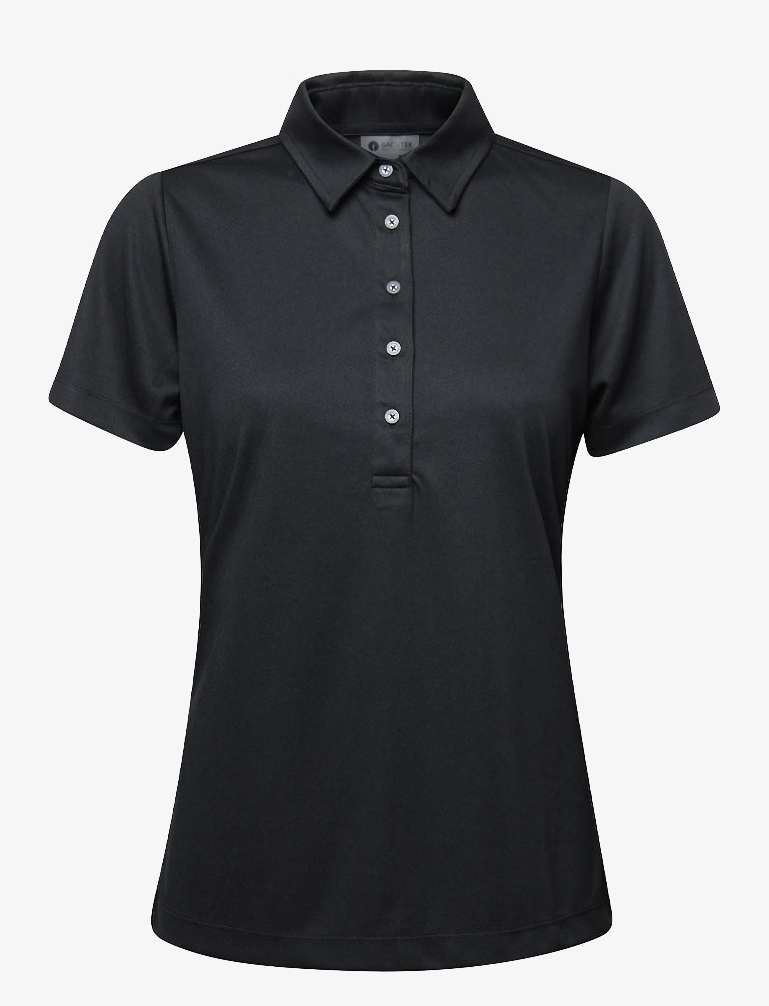 BACKTEE Ladies Performance Polo Schwarz - S - Damen