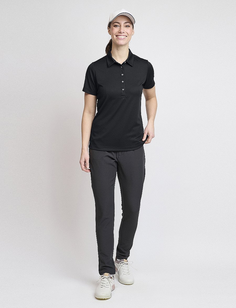 BACKTEE - Ladies Performance Polo - oberteile & t-shirts - black - 3